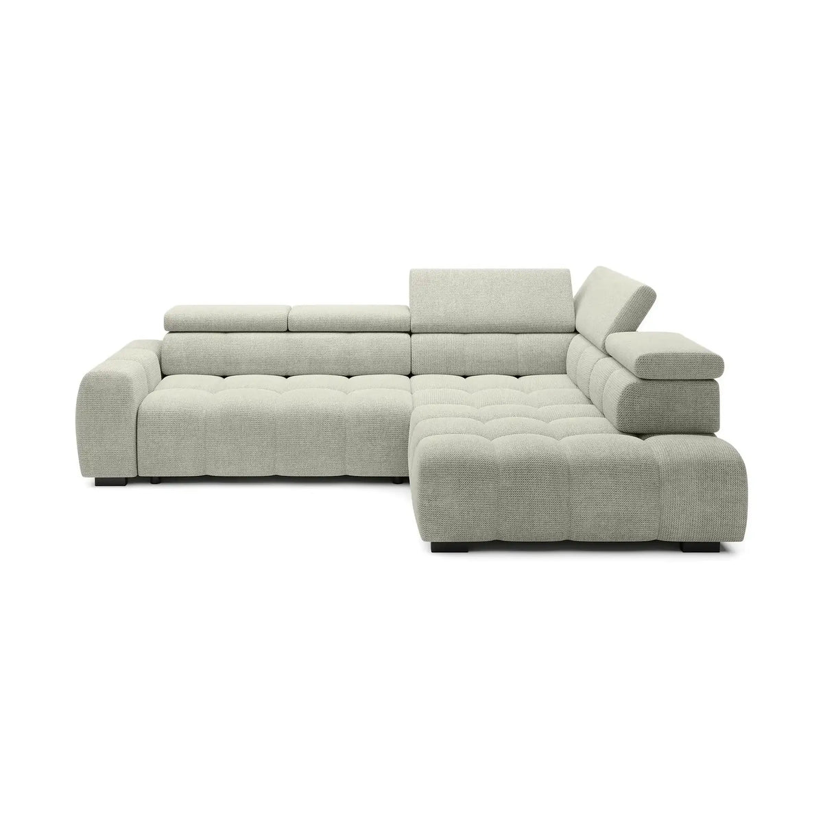 Coltar BULL L, personalizabil, cu reglaj electric si tetiere reglabile, 297x205x97 cm