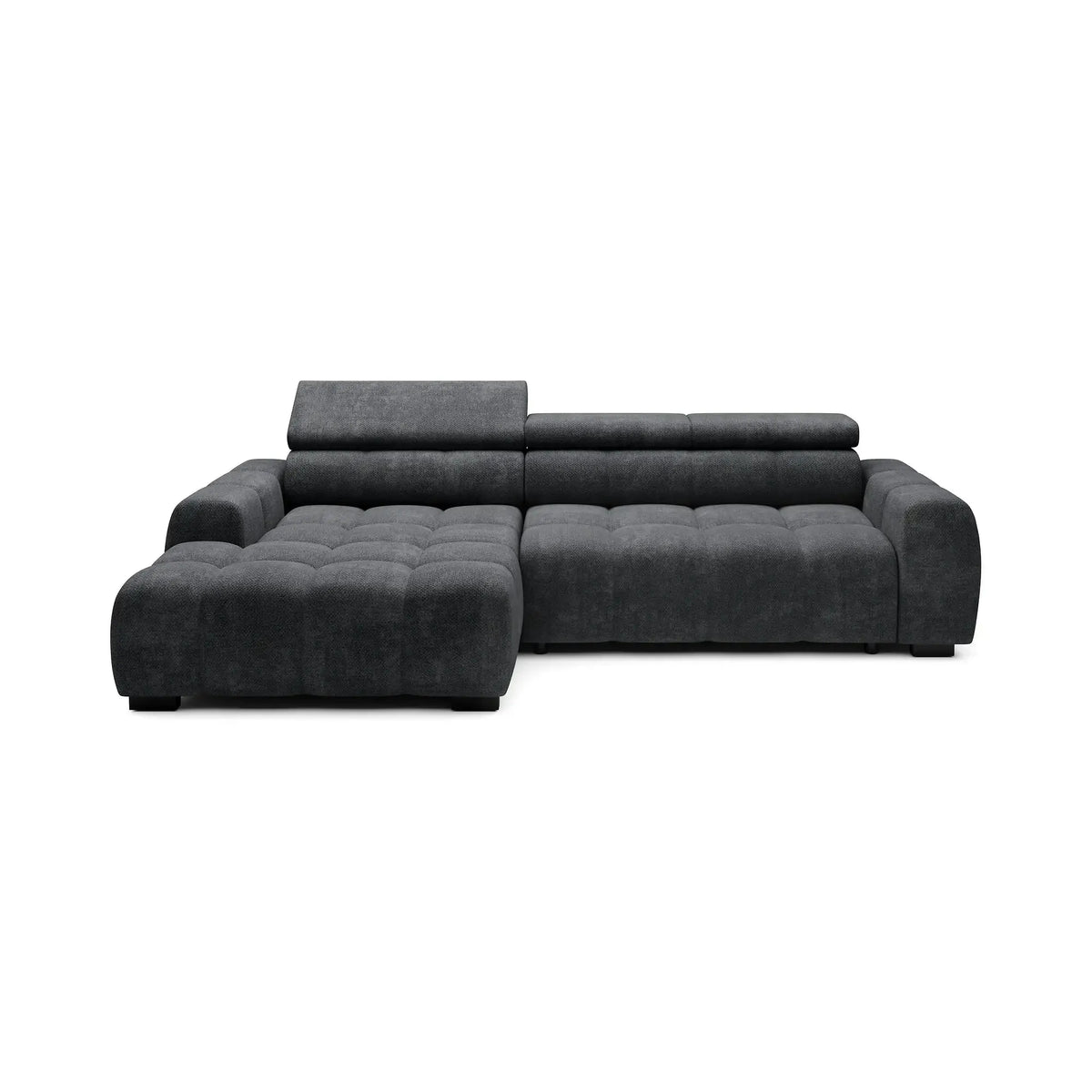 Coltar BULL S, personalizabil, cu reglaj electric si tetiere reglabile, 285x168x97 cm