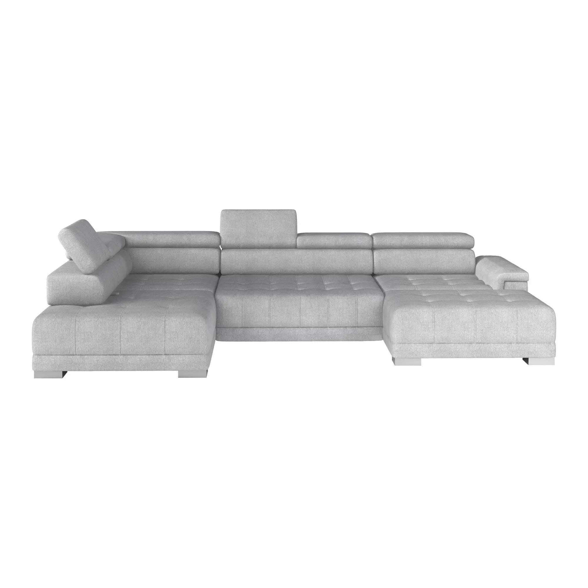 Coltar CAMPO XL, personalizabil materiale gama Premium, cu reglaj electric, 374x220x101 cm