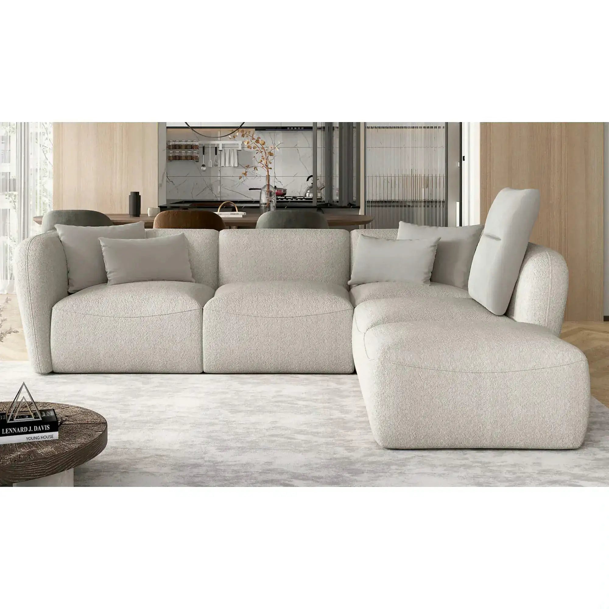Coltar CANDELO L A, personalizabil, 280x218x75 cm