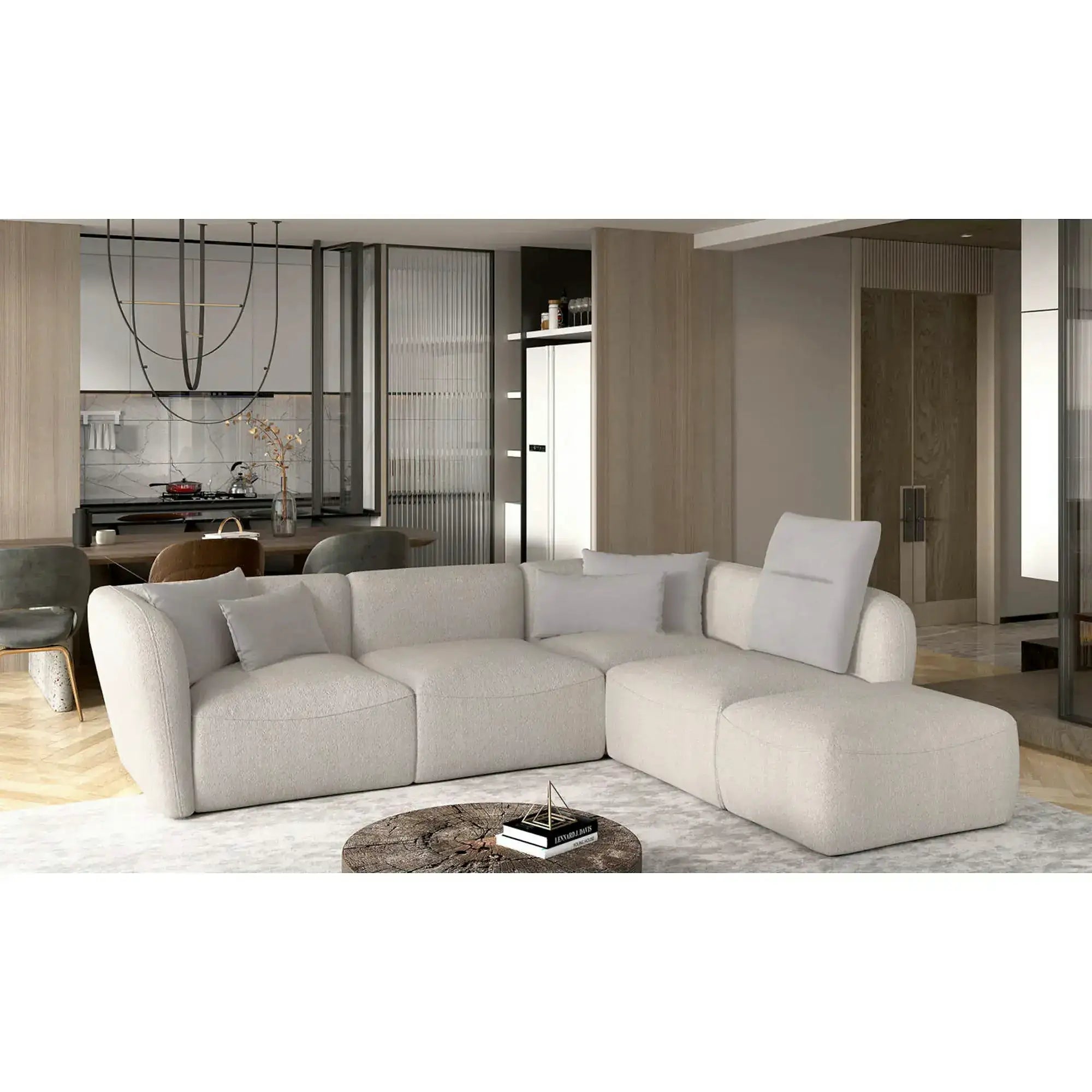 Coltar CANDELO L A, personalizabil, 280x218x75 cm