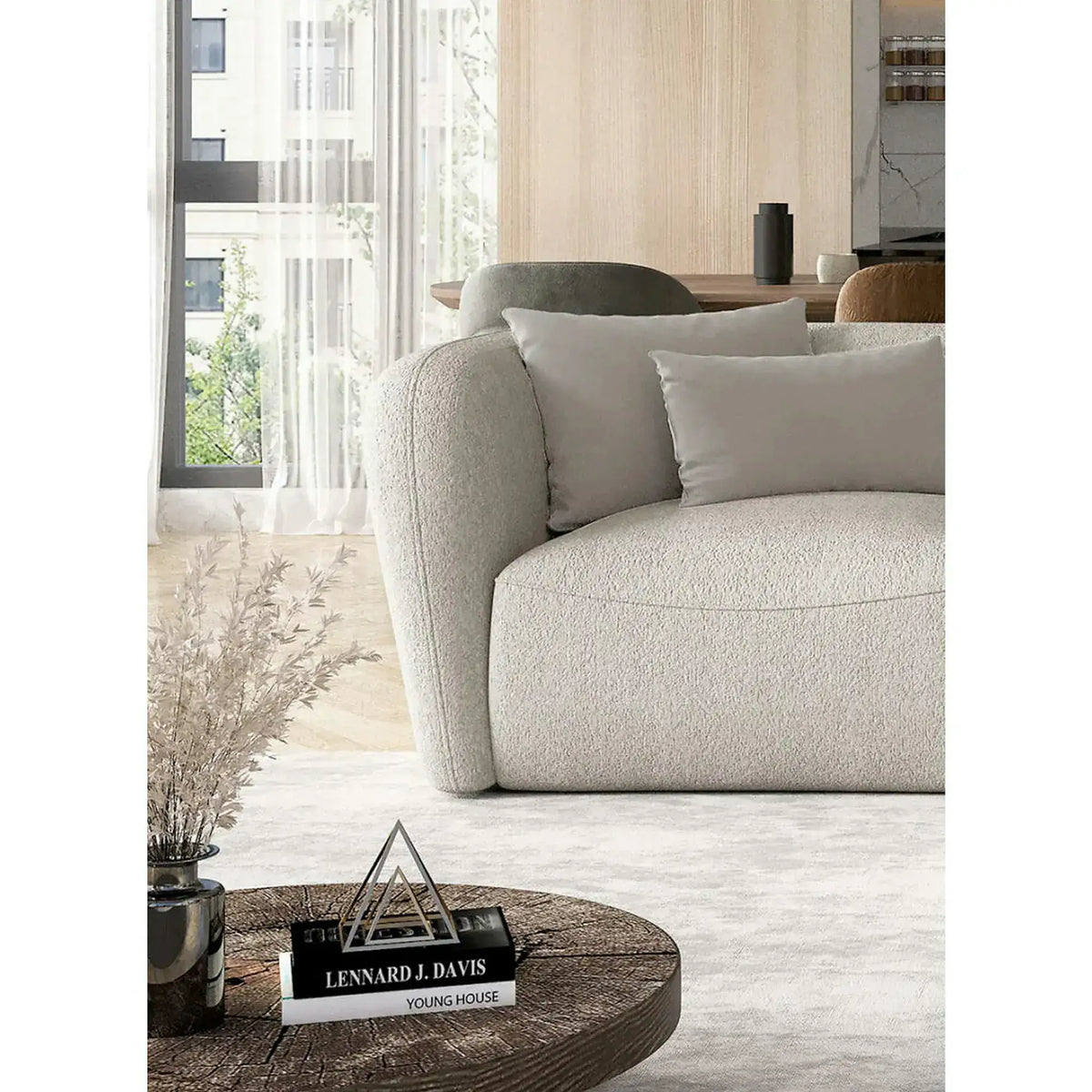 Coltar CANDELO L A, personalizabil, 280x218x75 cm