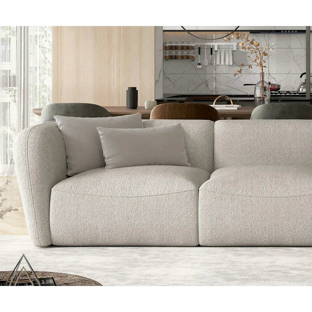 Coltar CANDELO L A, personalizabil, 280x218x75 cm