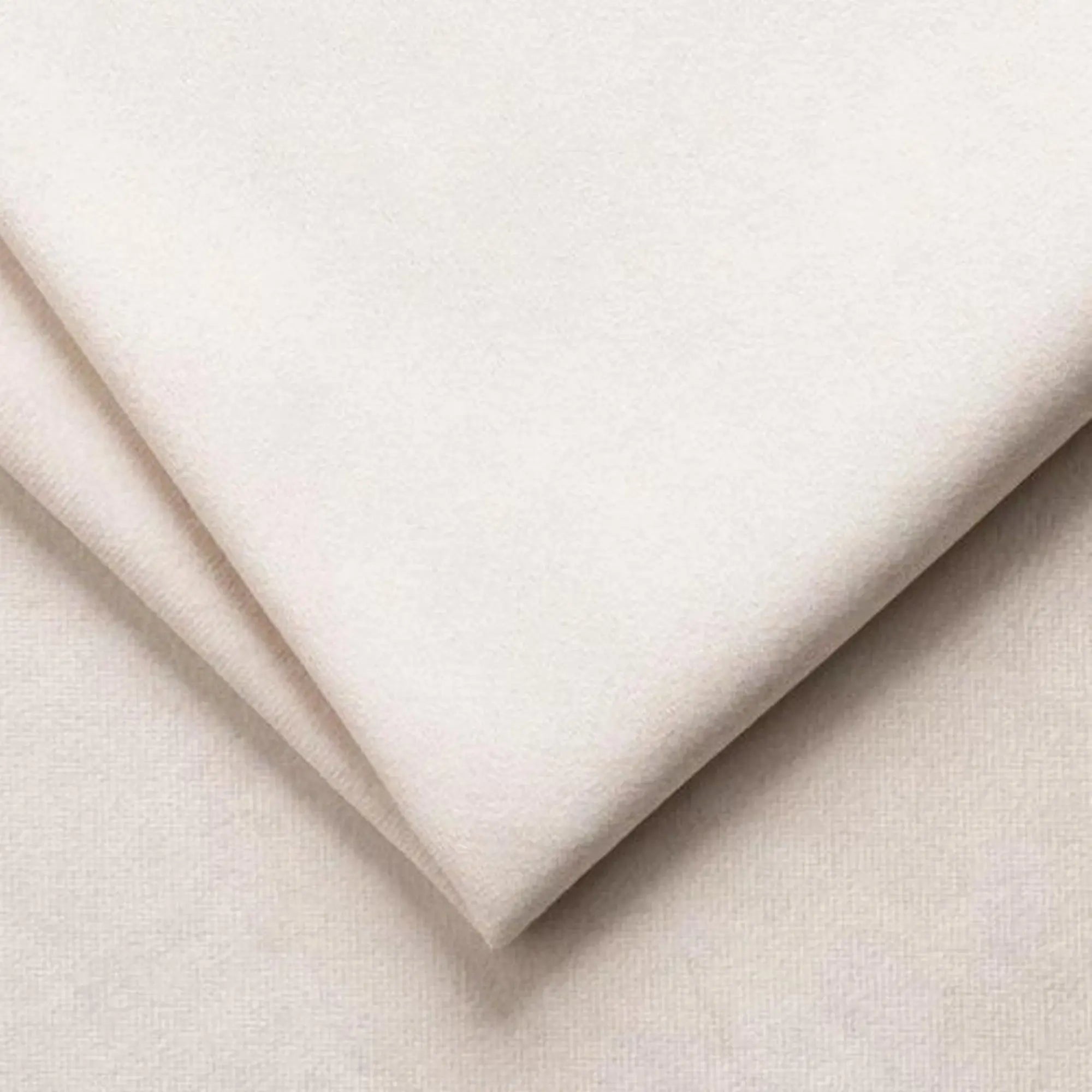 Coltar CANDELO L A, sezlong dreapta, stofa catifelata crem - Salvador 1, Gama Premium, 280x218x75 cm