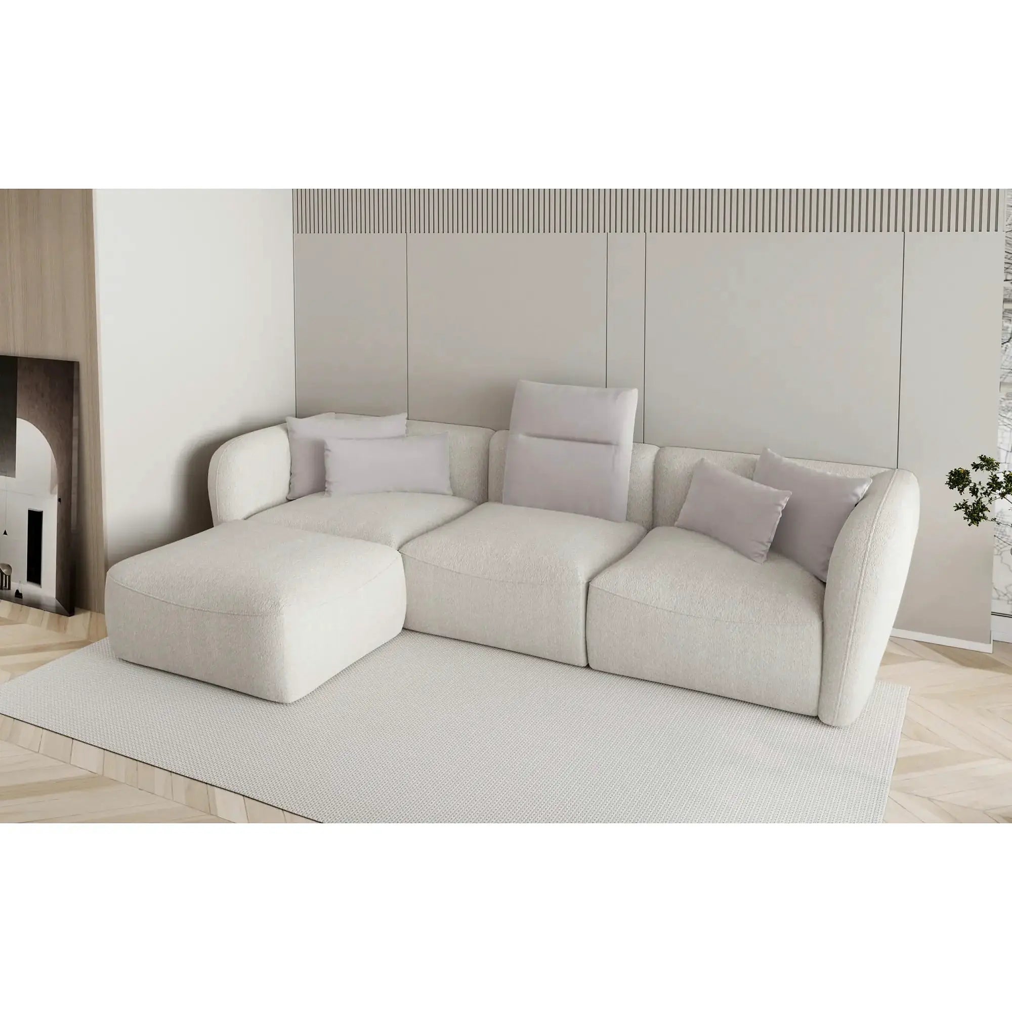 Coltar CANDELO MINI A, personalizabil, 308x172x75 cm