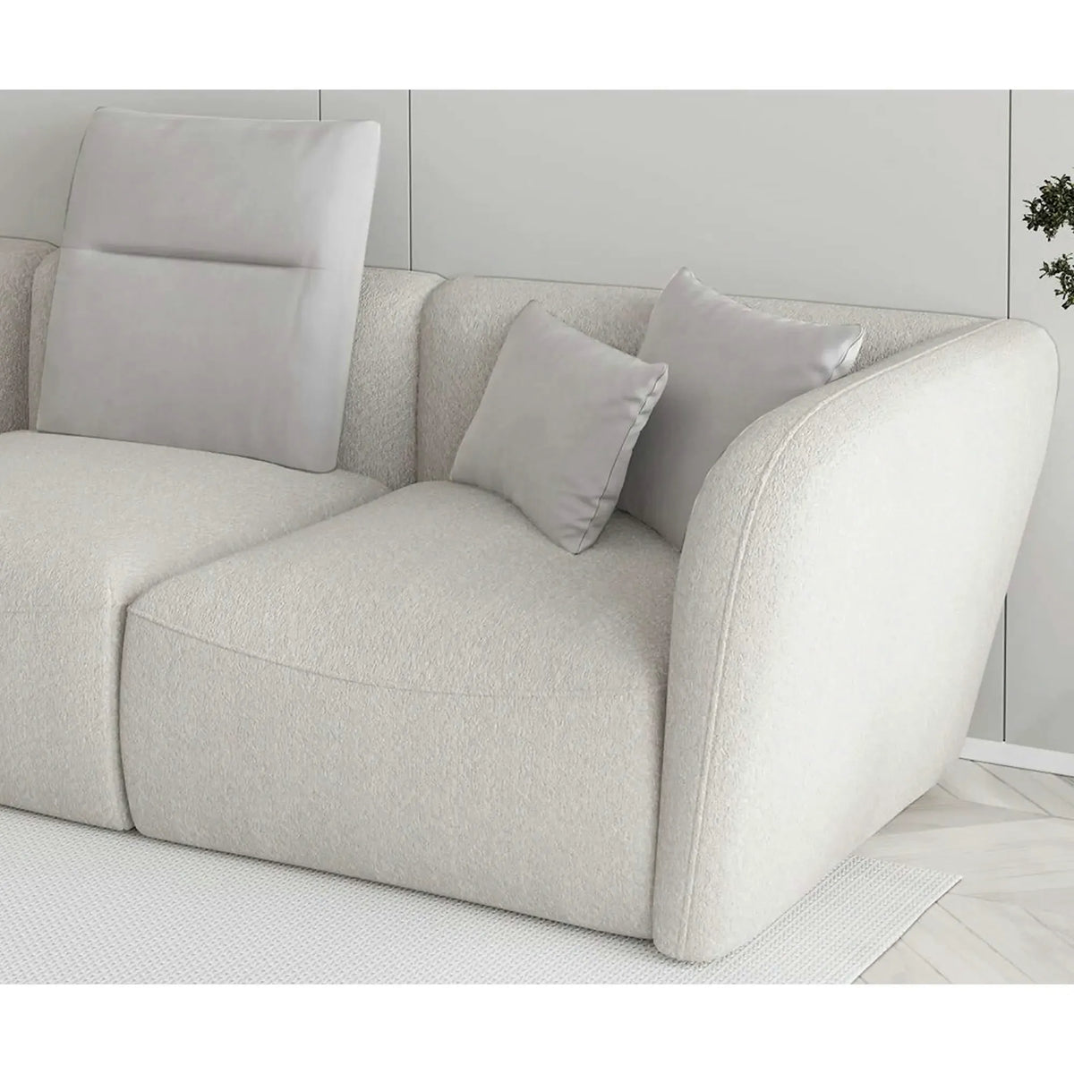 Coltar CANDELO MINI A, personalizabil, 308x172x75 cm