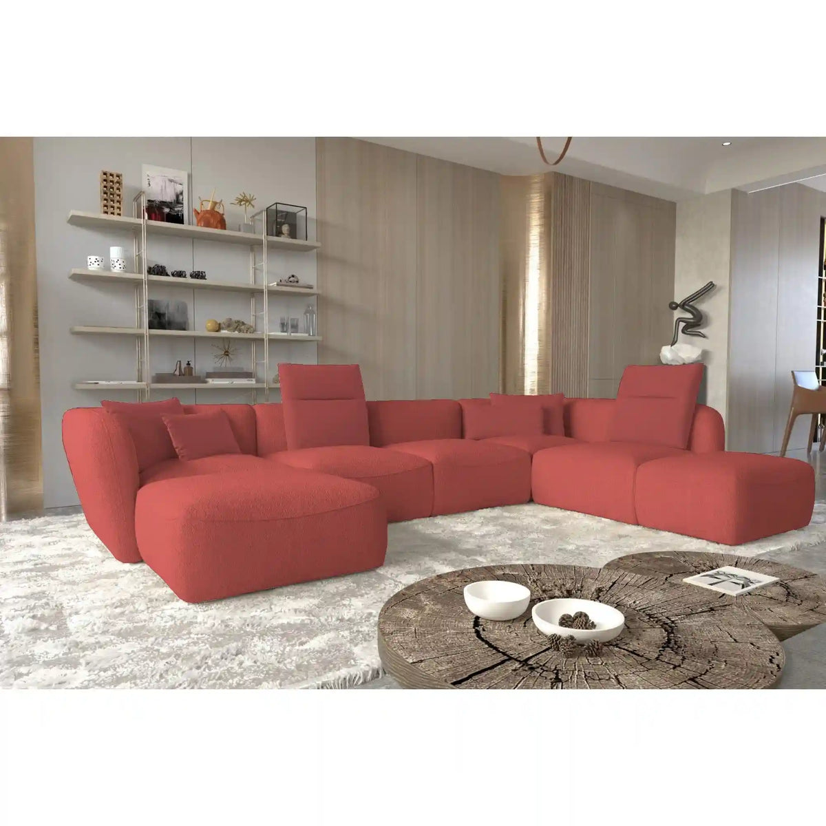 Coltar CANDELO XL A, personalizabil materiale gama Oferta Avantaj, 372x218x75 cm