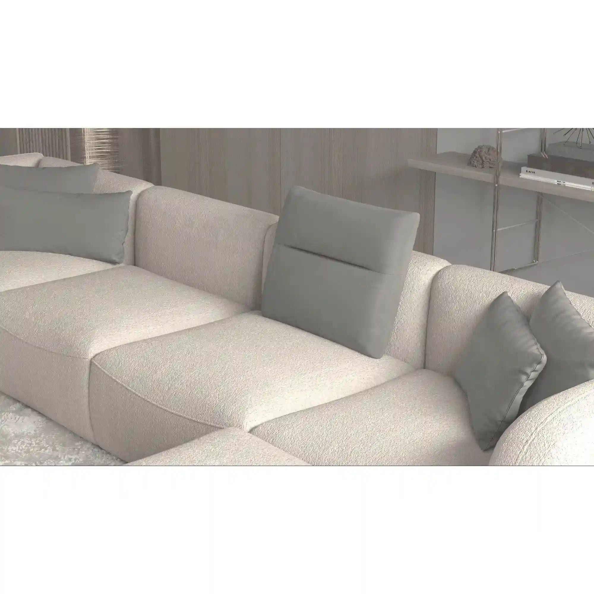 Coltar CANDELO XL A, personalizabil materiale gama Premium, 372x218x75 cm