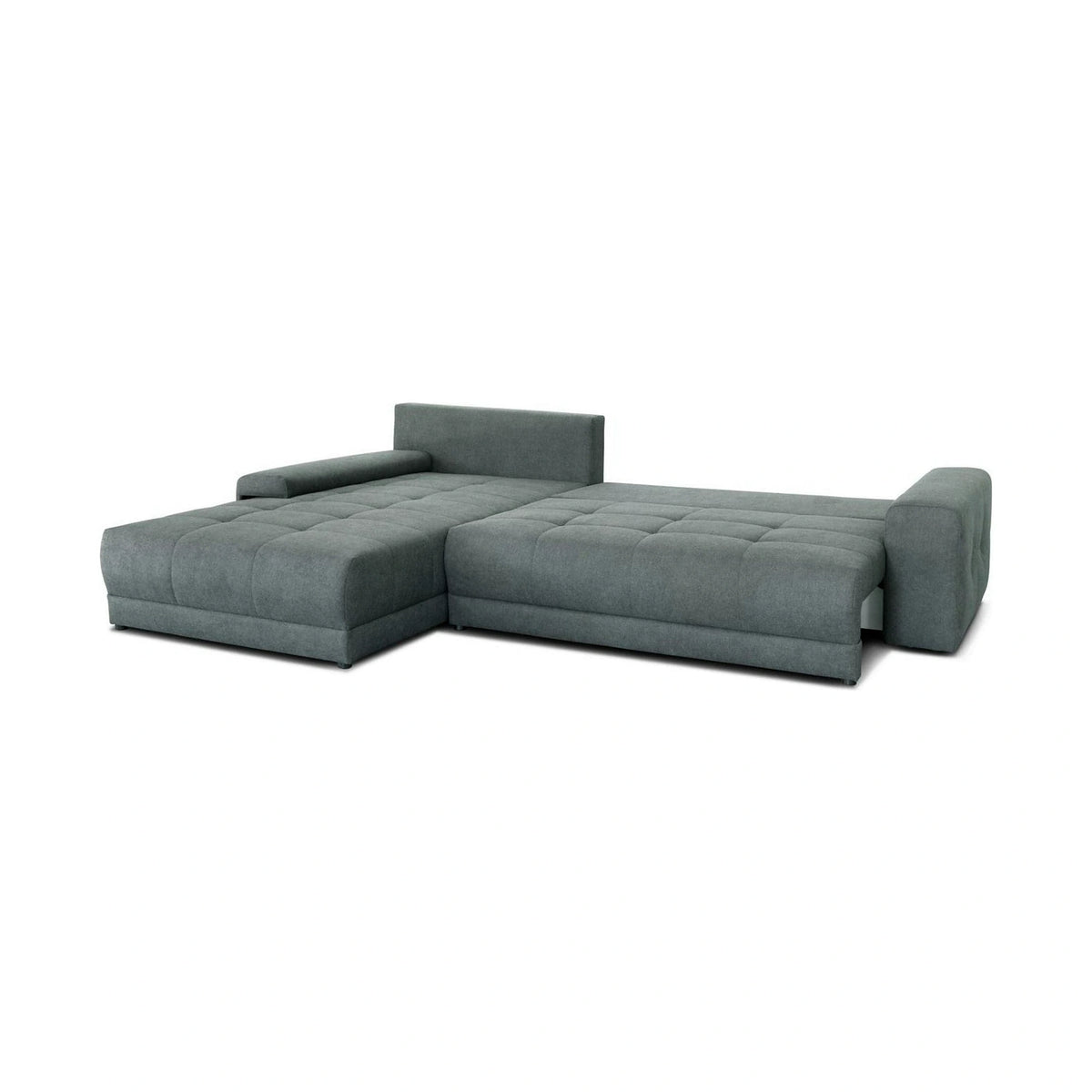 Coltar extensibil ADRIA, universal, personalizabil materiale gama Platinium, cu lada depozitare, 308x213x90 cm