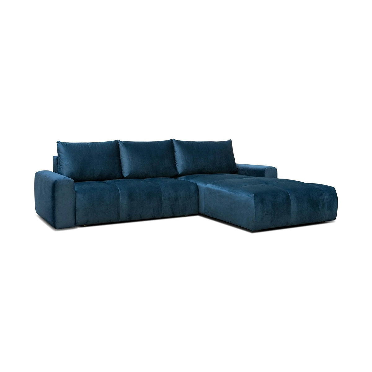 Coltar extensibil Atlantic, personalizabil materiale Gama Platinium, cu lada depozitare, 305x214x94 cm
