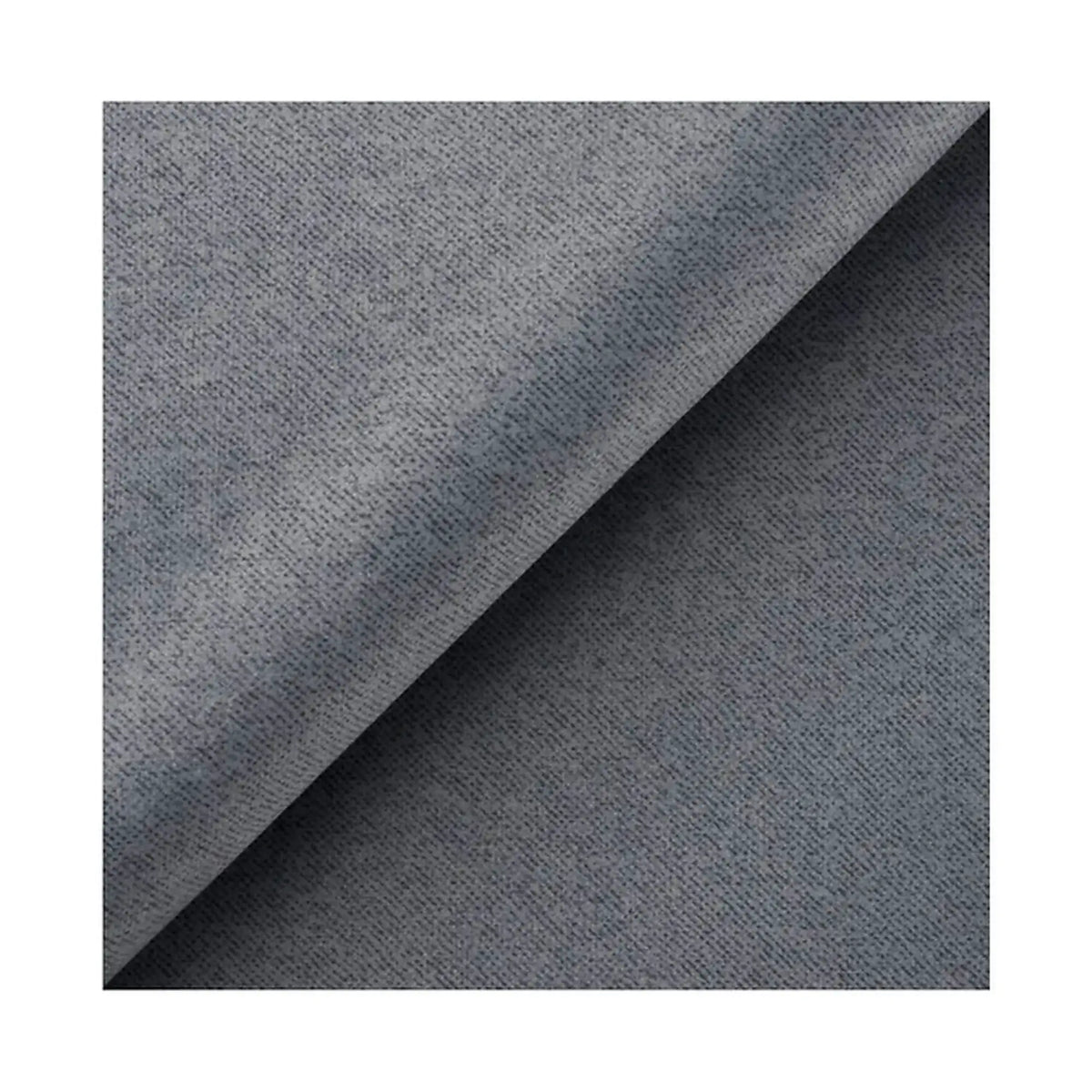 Coltar extensibil BRICO, universal, stofa catifelata gri - Element 23, cu lada depozitare, 204x168x99 cm