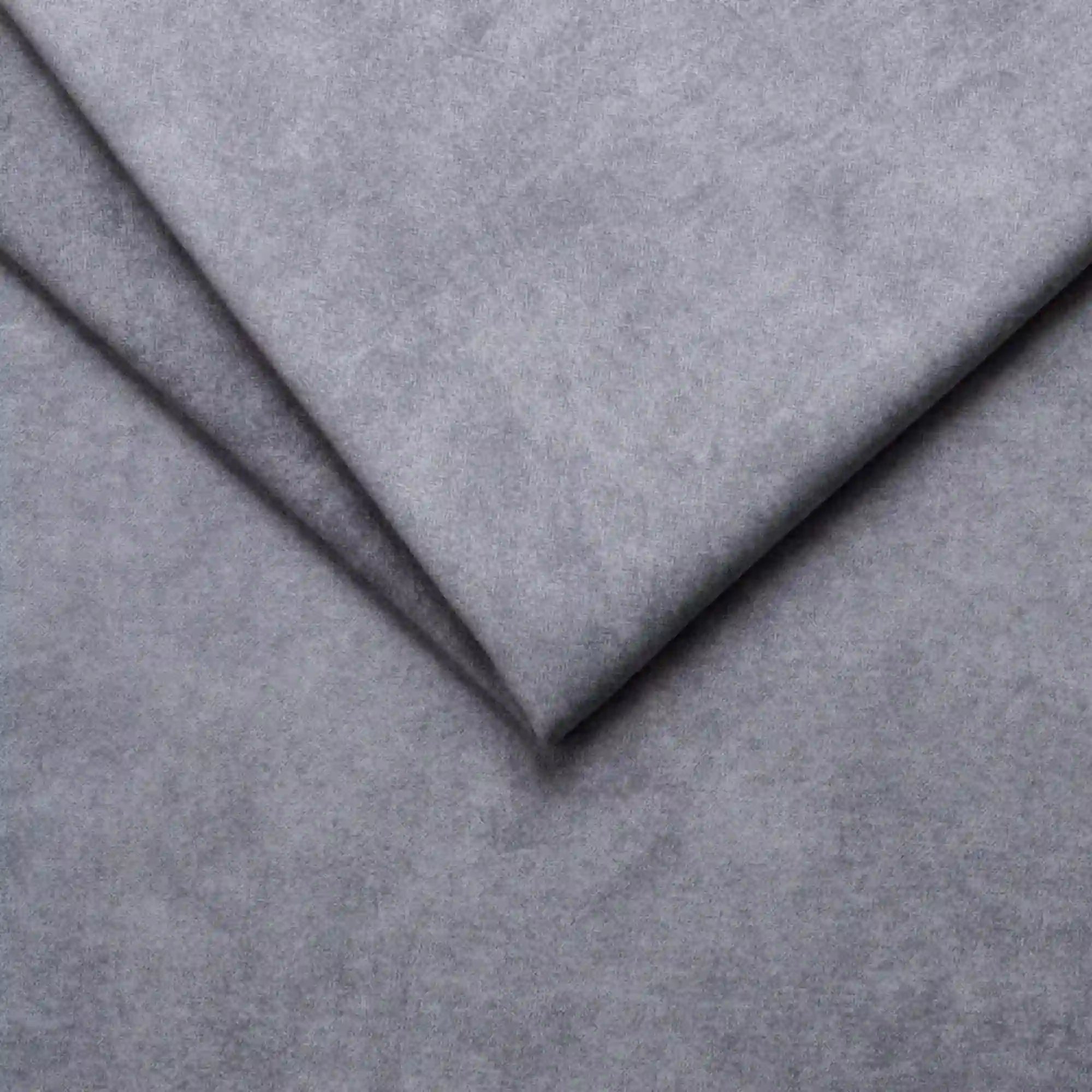 Coltar extensibil CALDO L, sezlong stanga, stofa catifelata gri - Whisper 17, Gama Premium, cu lada depozitare si tetiere reglabile, 268x200x99 cm