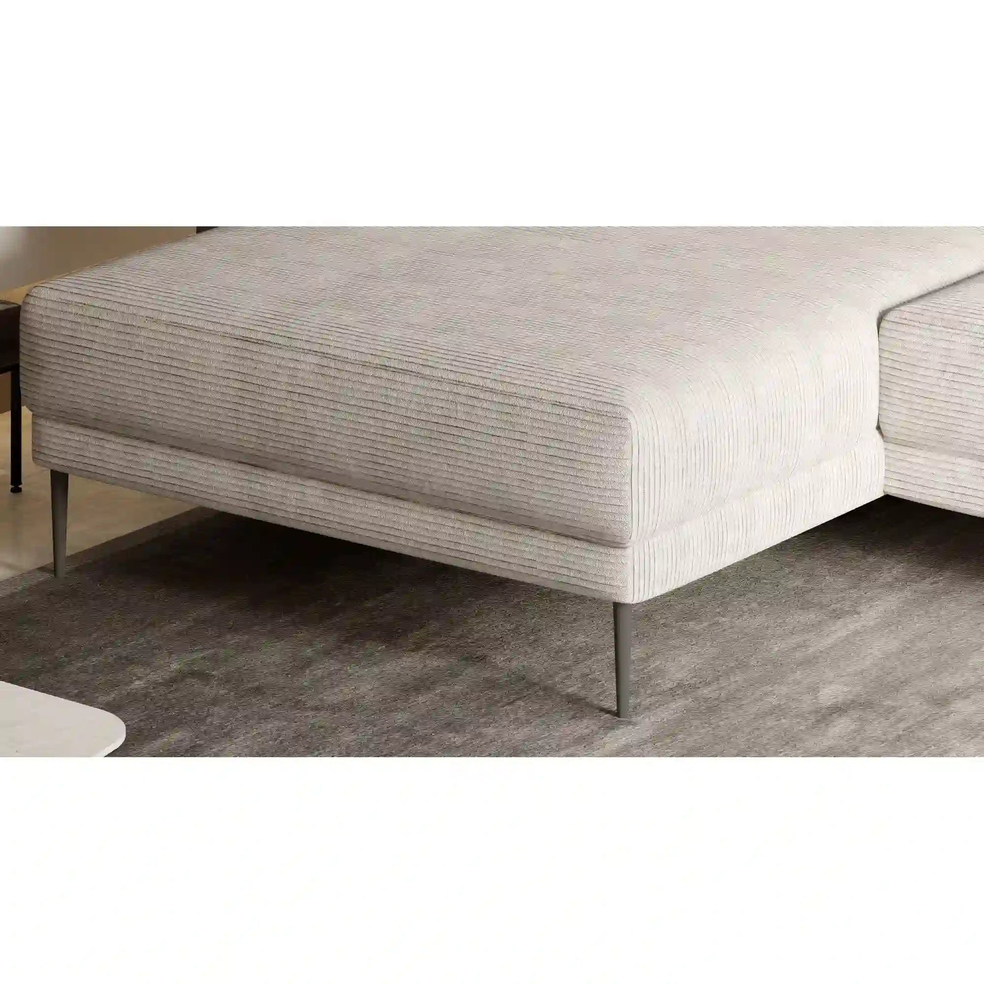 Coltar extensibil CAPITOL, personalizabil materiale gama Premium, cu lada depozitare, 276x175x89 cm
