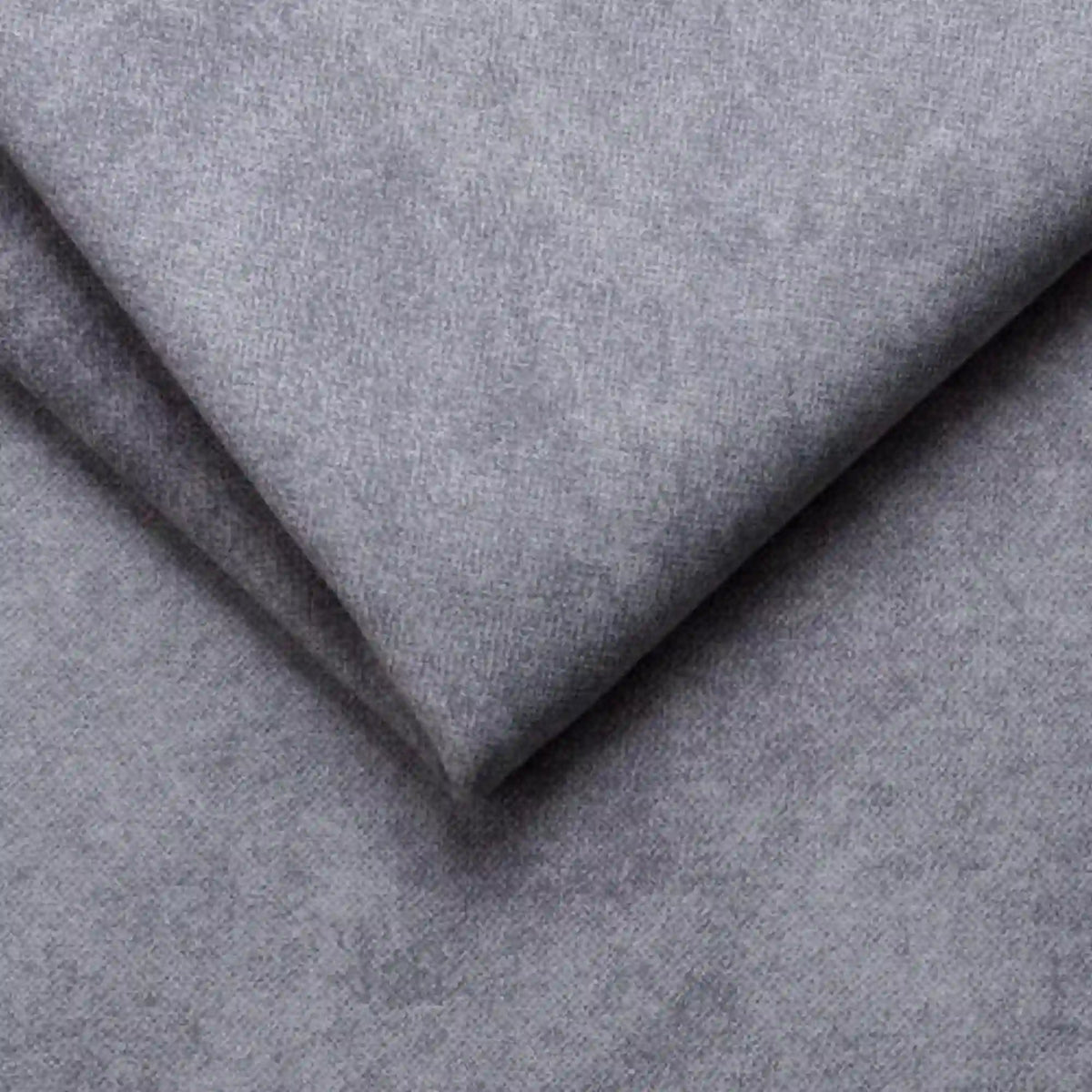 Coltar extensibil CAPITOL, sezlong stanga, stofa catifelata gri - Whisper 17, cu lada depozitare, 276x175x89 cm