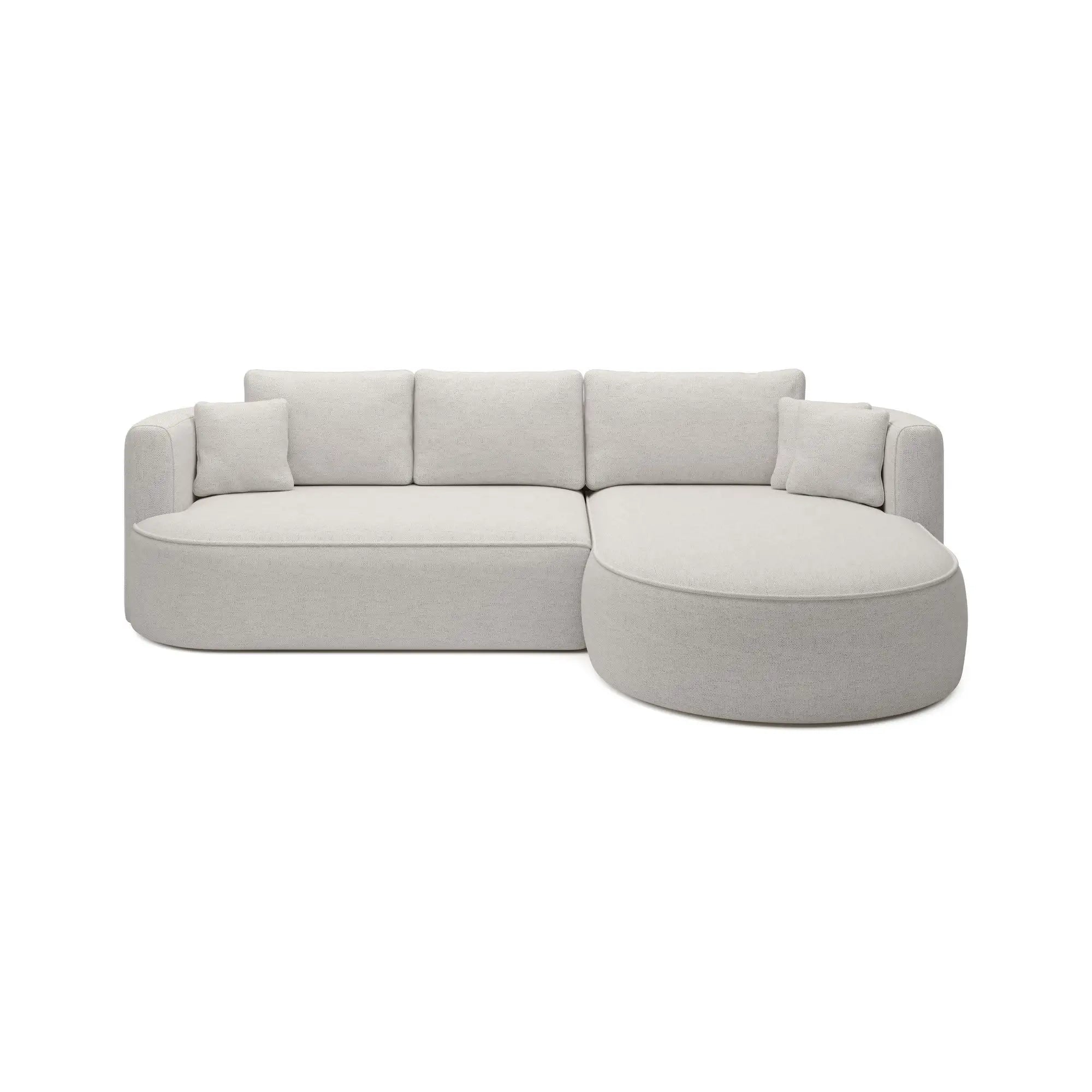 Coltar extensibil FIORE, personalizabil materiale Gama Premium, cu lada depozitare, 284x183x82 cm