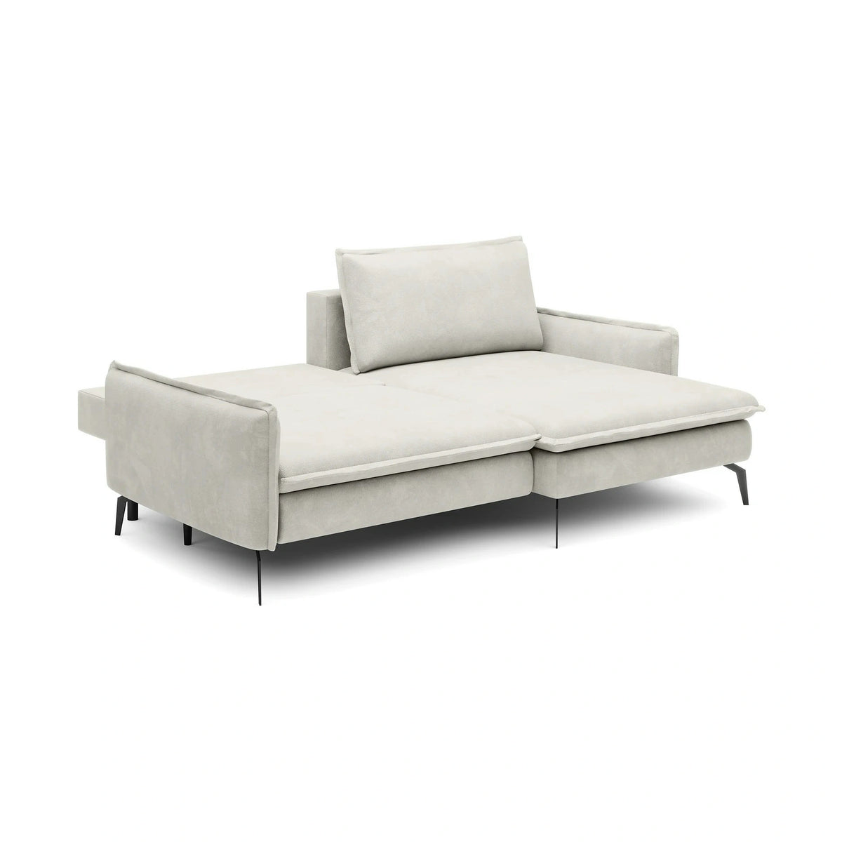 Coltar extensibil GLOSSY, personalizabil, cu lada depozitare, 226x162x88 cm
