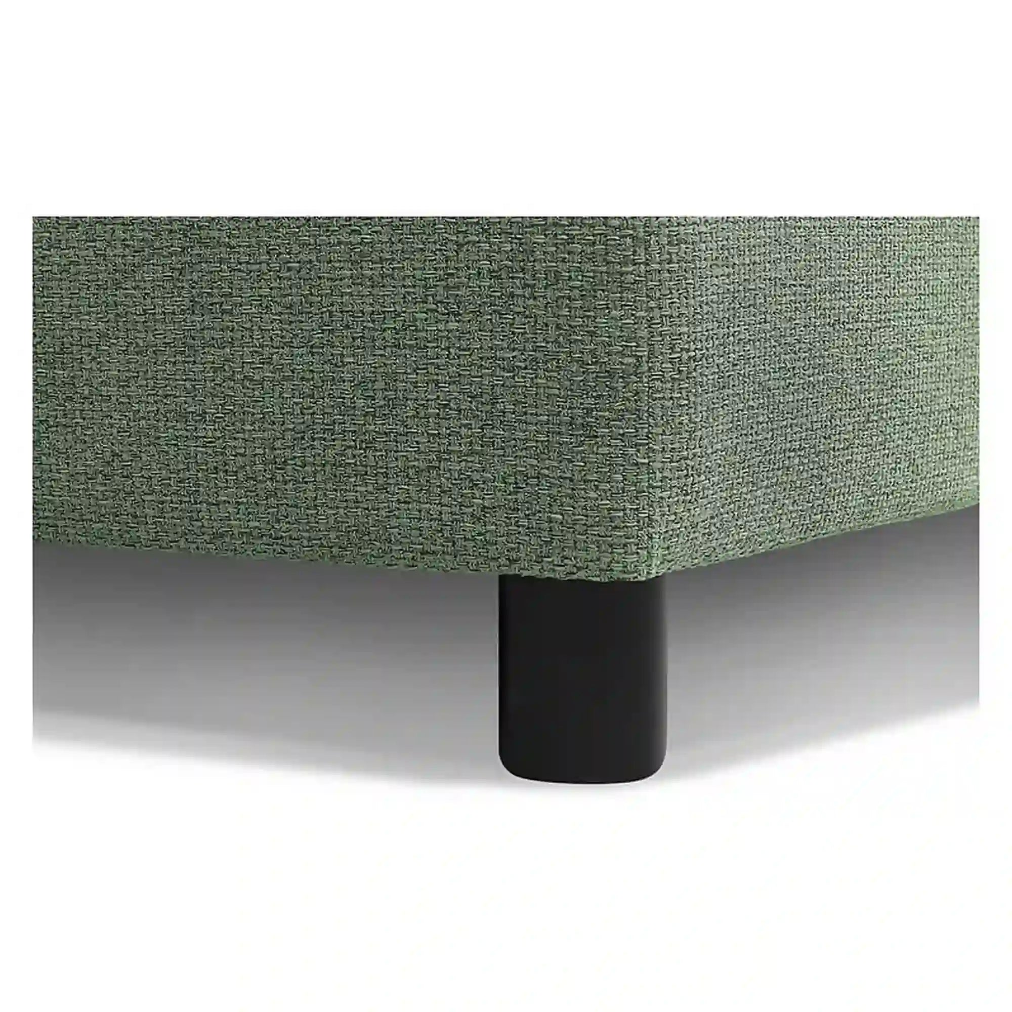 Coltar extensibil KIERTEN, universal, stofa clasica verde - Opium 34, cu lada depozitare, 248x162x84 cm