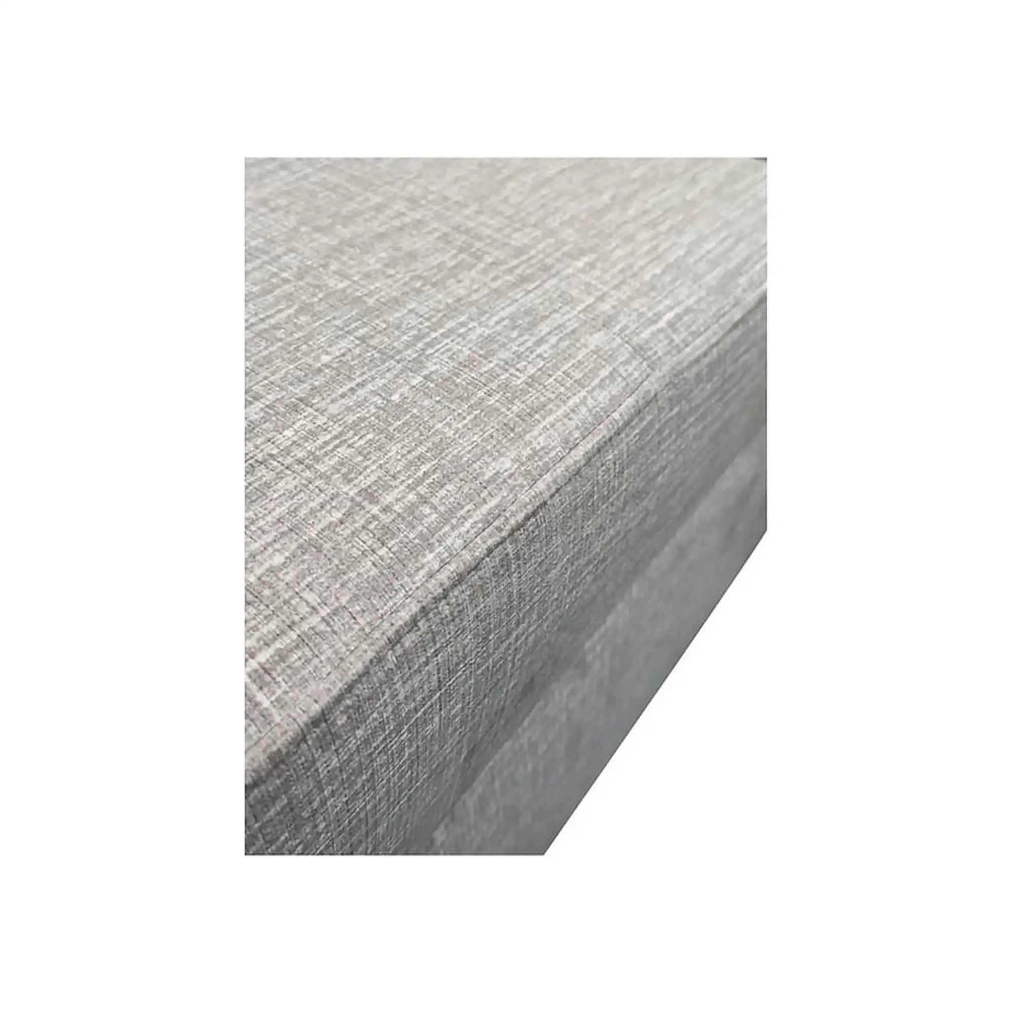 Coltar extensibil LARS, universal, stofa catifelata gri - Voss 07, cu lada depozitare, 223x161x83 cm