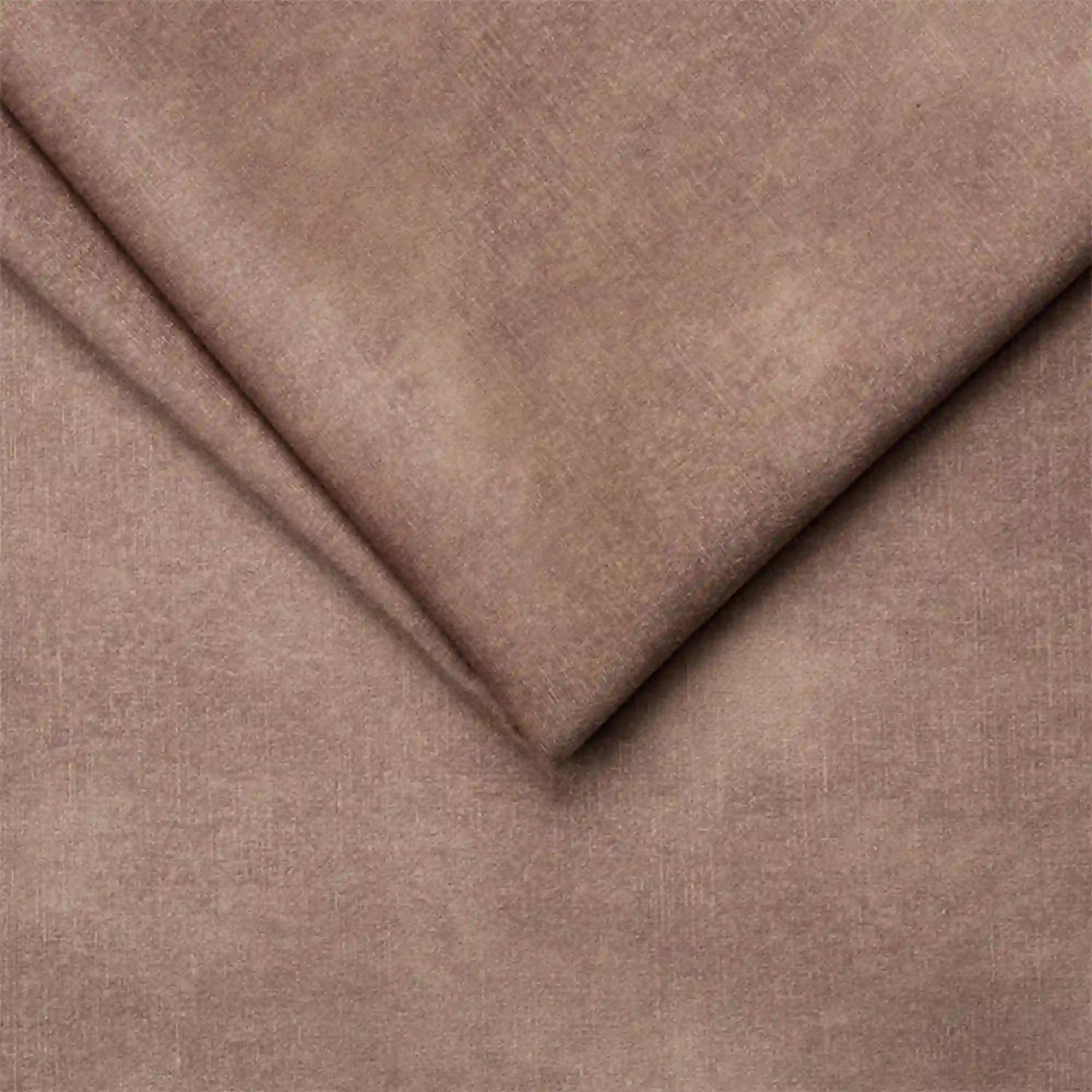 Coltar extensibil LIVIO, sezlong dreapta, stofa catifelata cappuccino - Palladium 04, Gama Premium, cu lada depozitare si tetiere reglabile, 249x184x90 cm