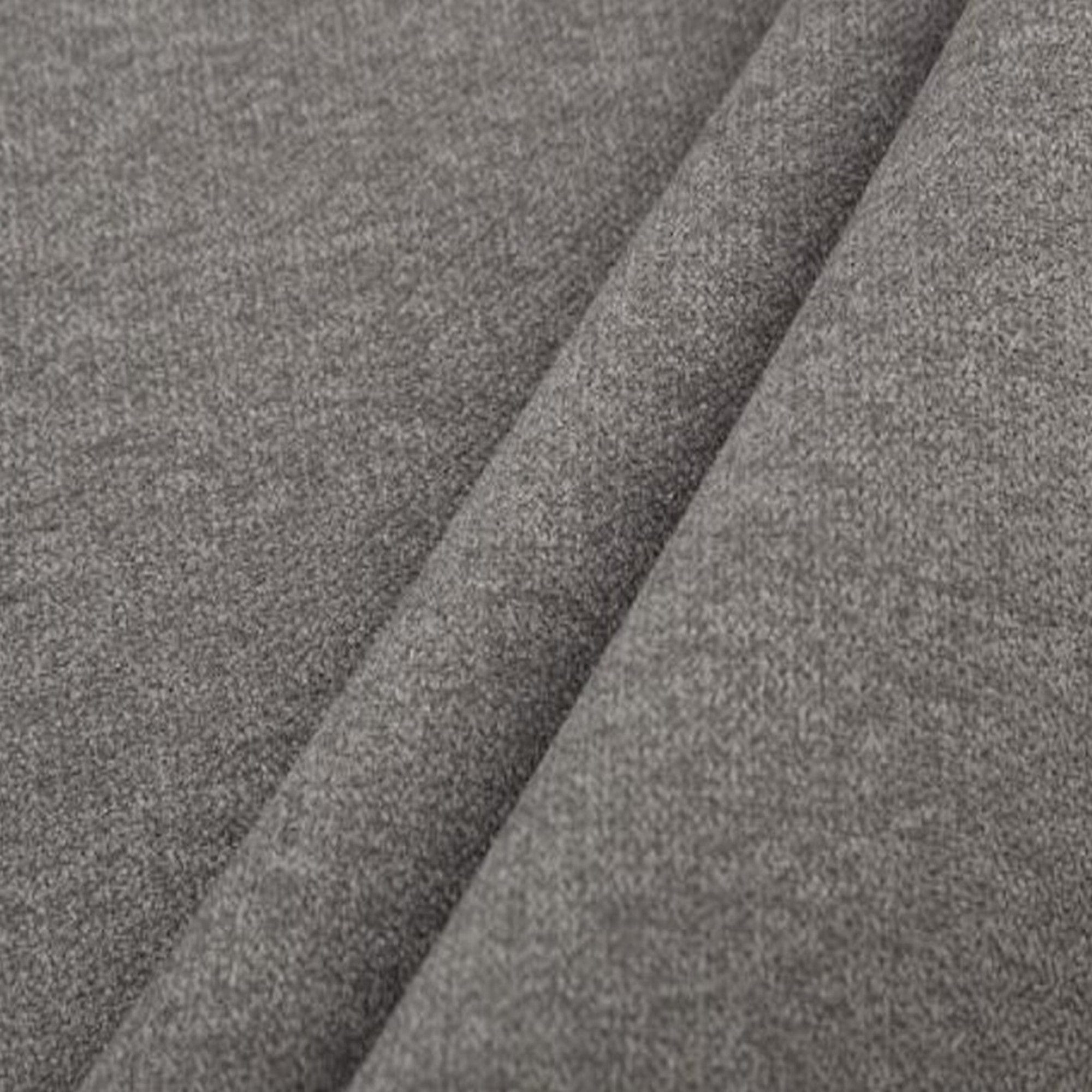 Coltar extensibil ROYAL MATLASAT, sezlong stanga, stofa clasica gri deschis - Soro 90, cu lada depozitare, 300x190x85 cm