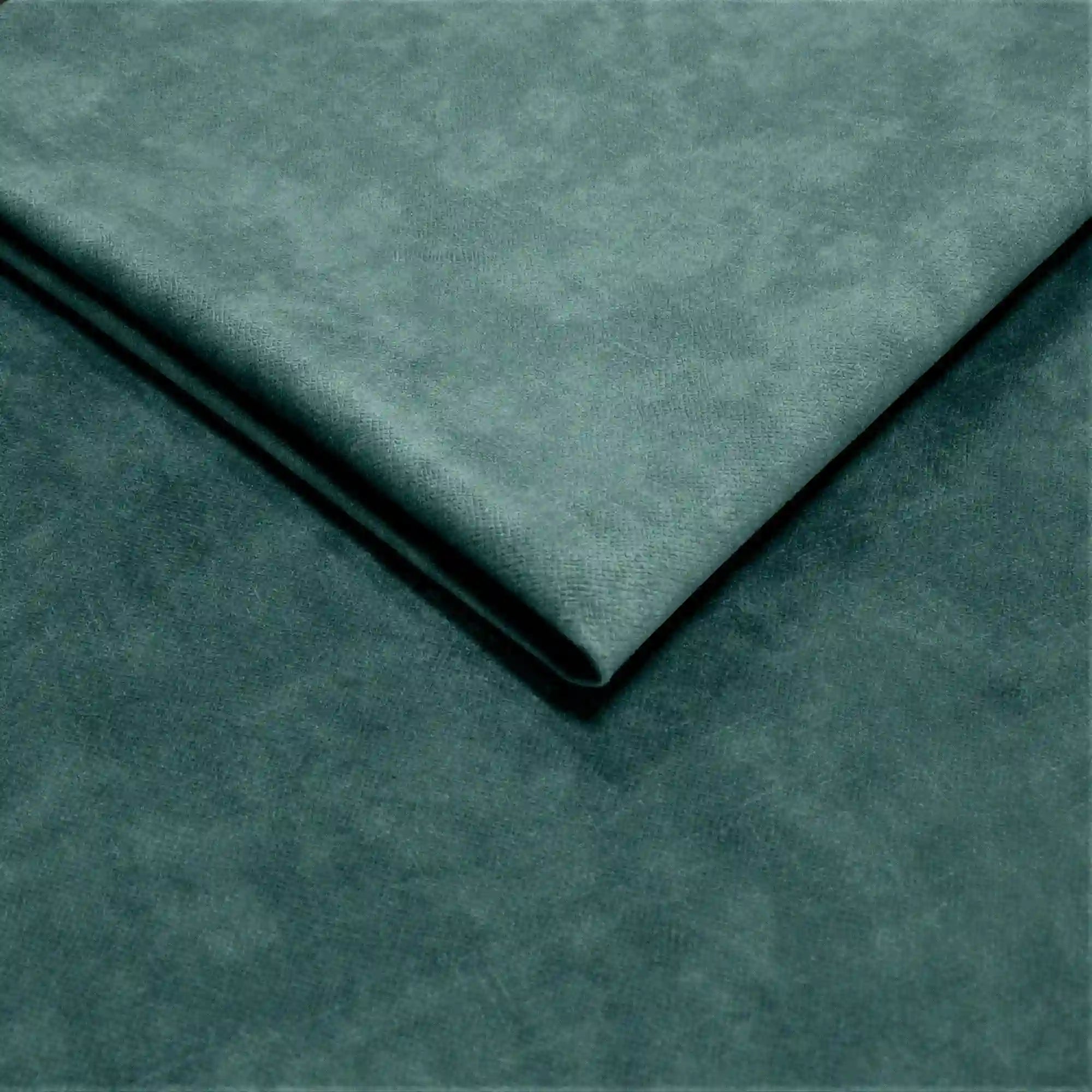 Coltar extensibil MONTE, sezlong stanga, stofa catifelata verde marin - Terra 72, Gama Premium, cu lada depozitare, 283x181x90 cm