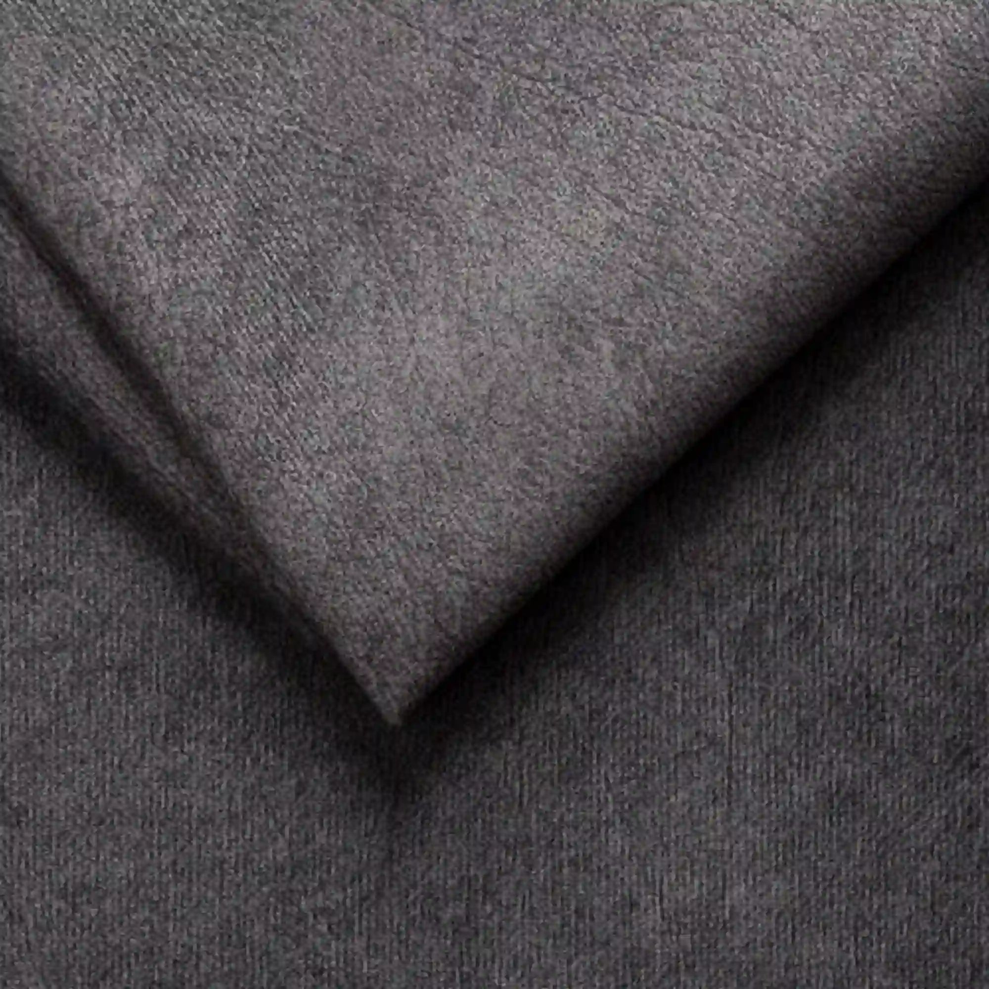 Coltar extensibil SELVA MINI, sezlong dreapta, stofa gri antracit - Salvador 15, Gama Premium, cu lada depozitare si tetiere reglabile, 270x173x95 cm