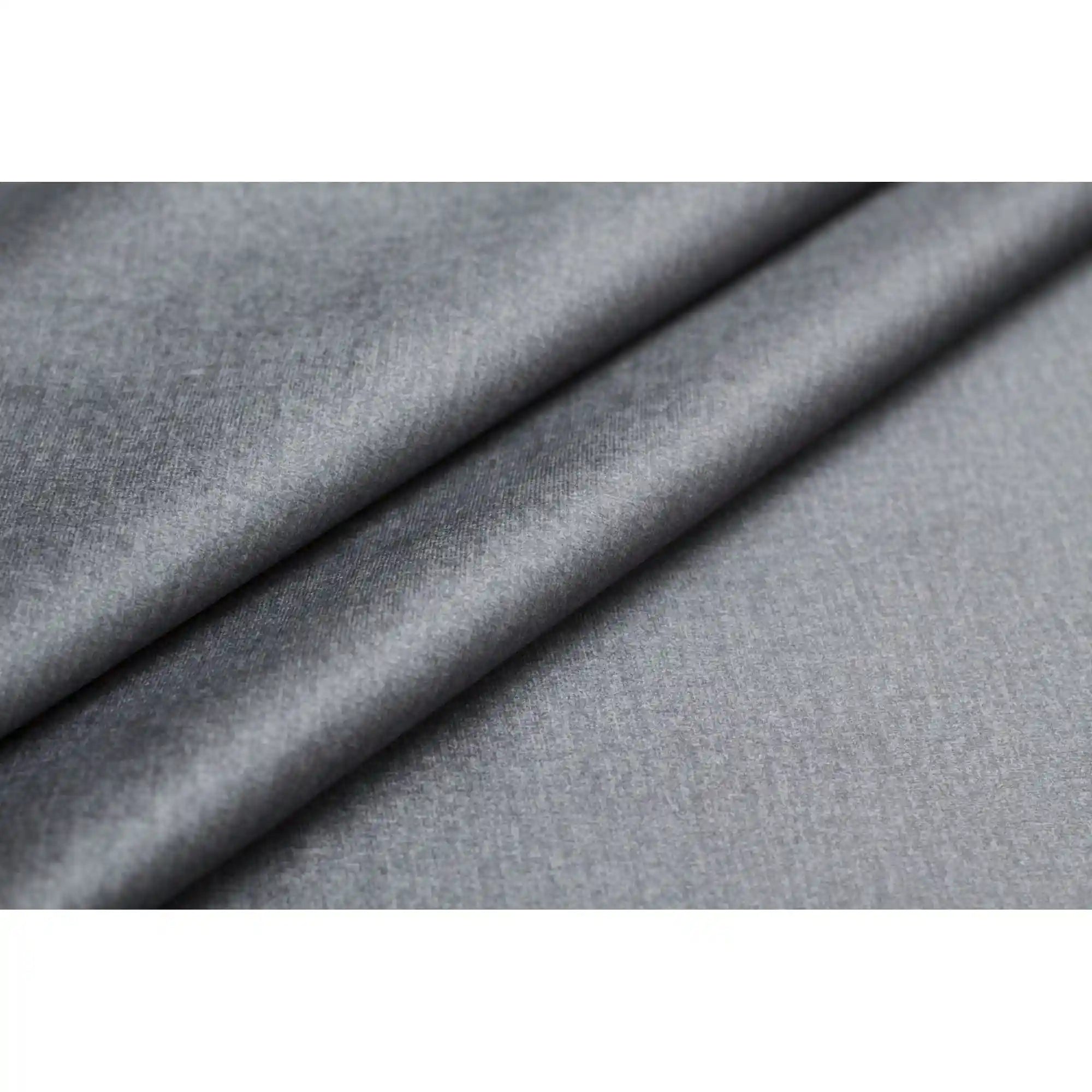 Coltar extensibil SELVA XL, sezlong dreapta, stofa catifelata gri - Monolith 92, cu lada depozitare si tetiere reglabile, 339x223x95 cm