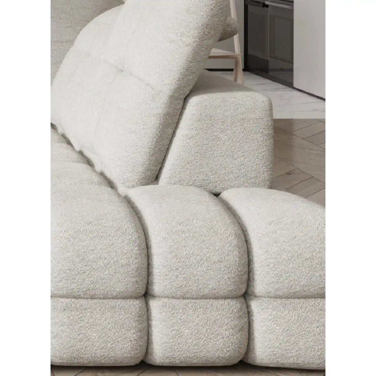 Coltar extensibil TOLLO L, personalizabil materiale gama Premium, cu lada depozitare si reglaj electric, 302x217x105 cm