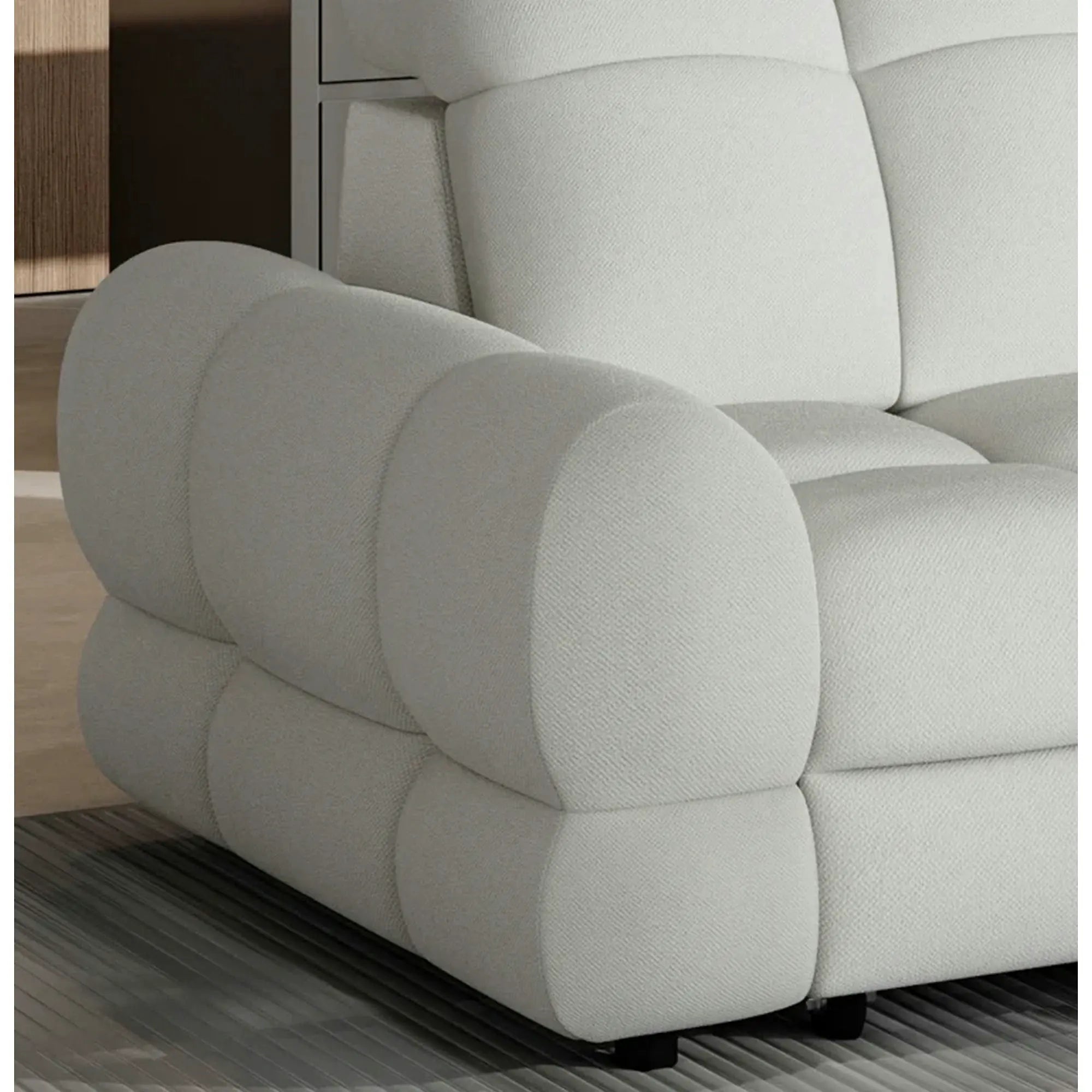 Coltar extensibil TOLLO MINI, personalizabil, cu lada depozitare, 283x172x106 cm