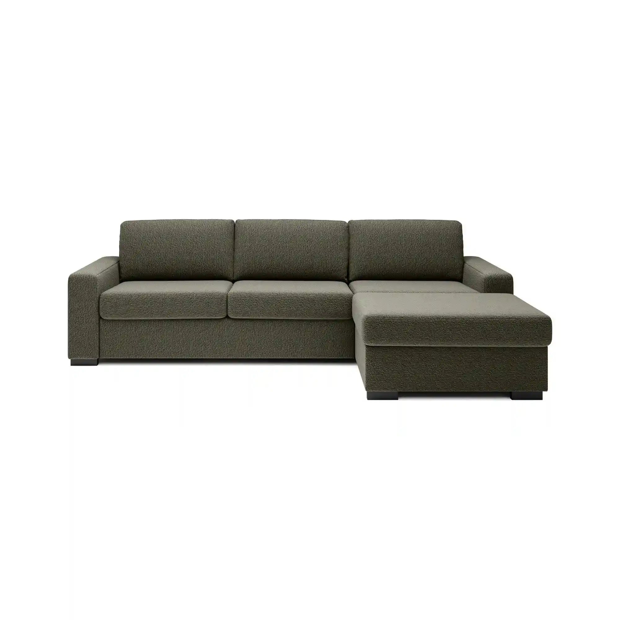 Coltar extensibil VANILLA CORNER 120, personalizabil materiale gama Oferta Avantaj, cu lada depozitare, 263x173x87 cm