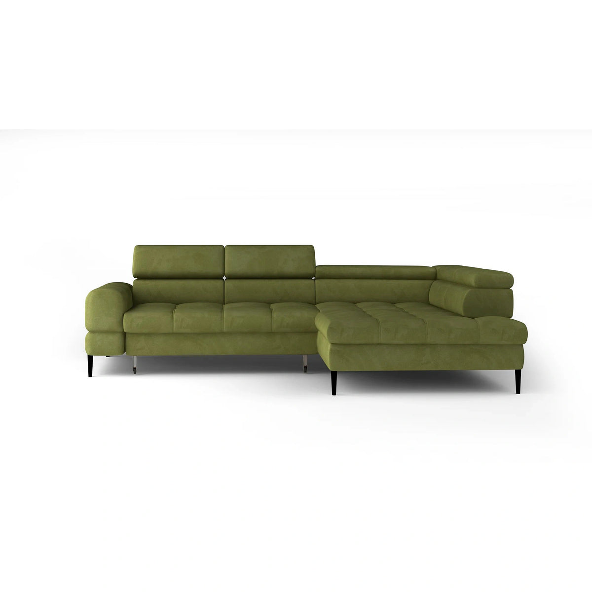Coltar extensibil VOSS L, personalizabil, cu lada depozitare, 285x218x93 cm