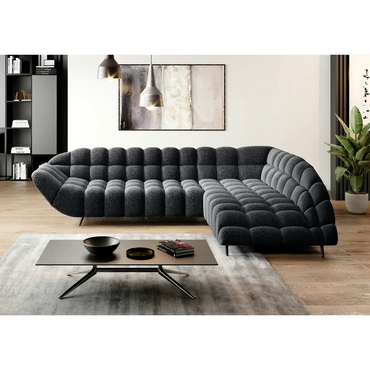 Coltar GAPPA, personalizabil, cu reglaj electric, 278x197x83 cm