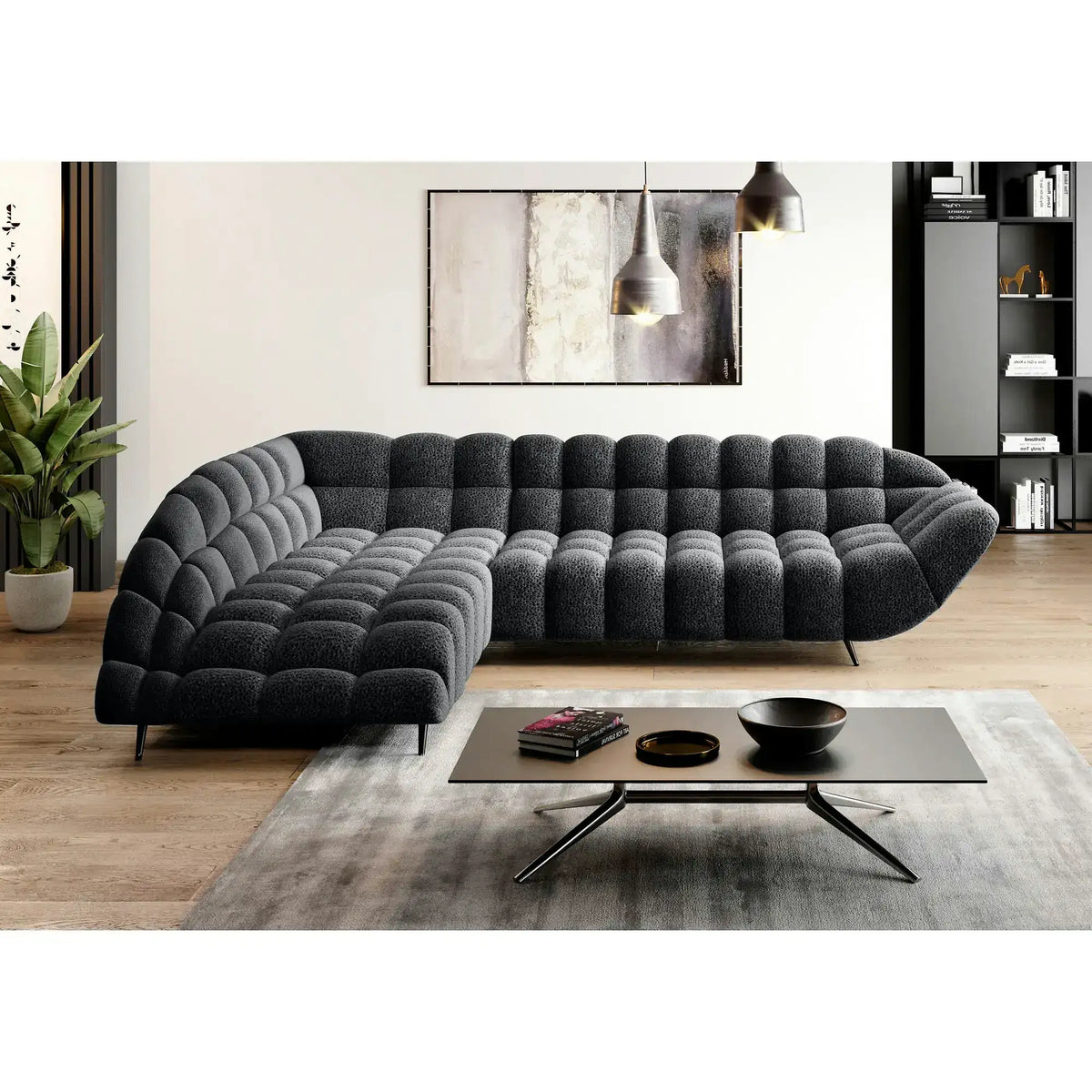 Coltar GAPPA, personalizabil, cu reglaj electric, 278x197x83 cm