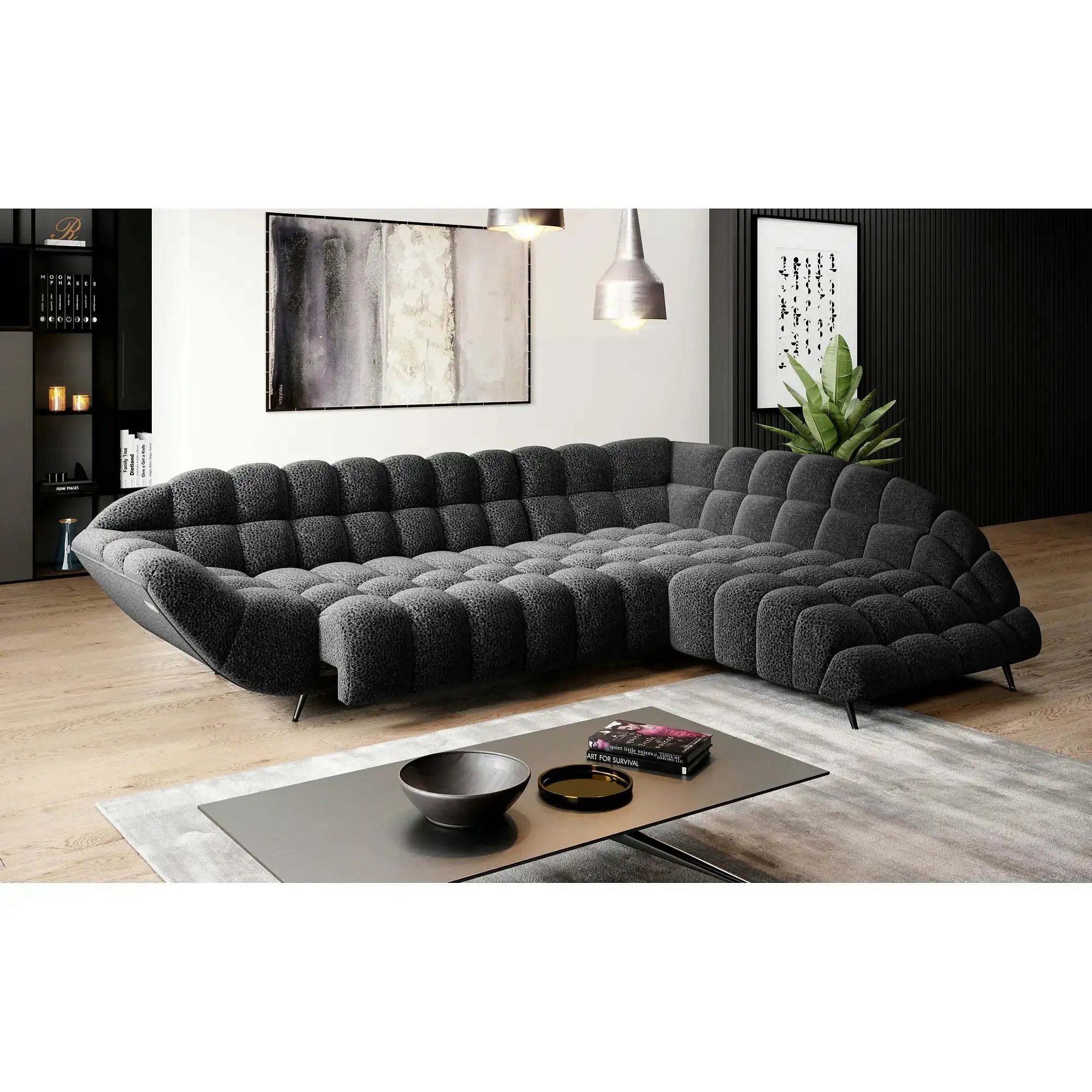 Coltar GAPPA, personalizabil, cu reglaj electric, 278x197x83 cm
