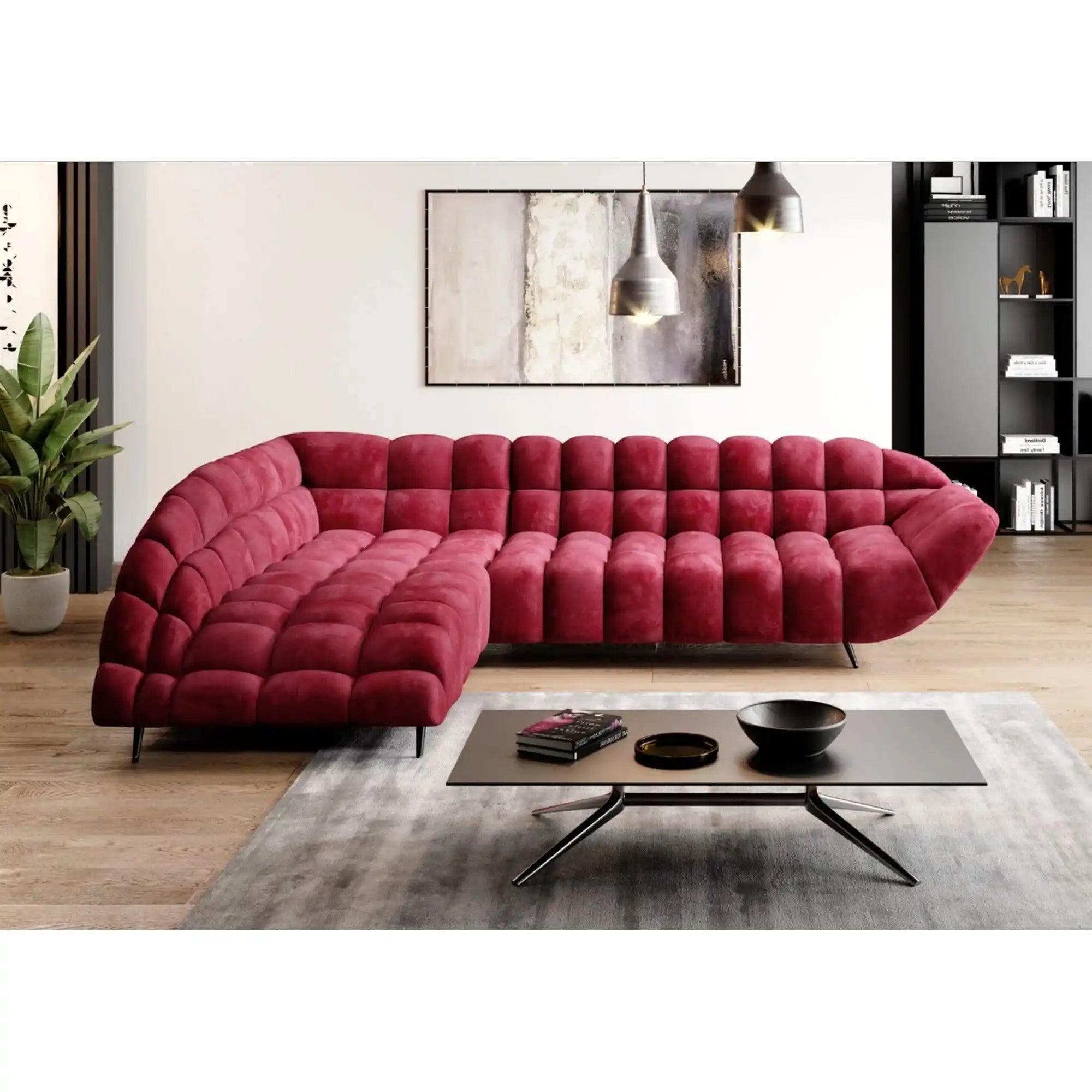 Coltar GAPPA, personalizabil materiale gama Premium, cu reglaj electric, 278x197x83 cm