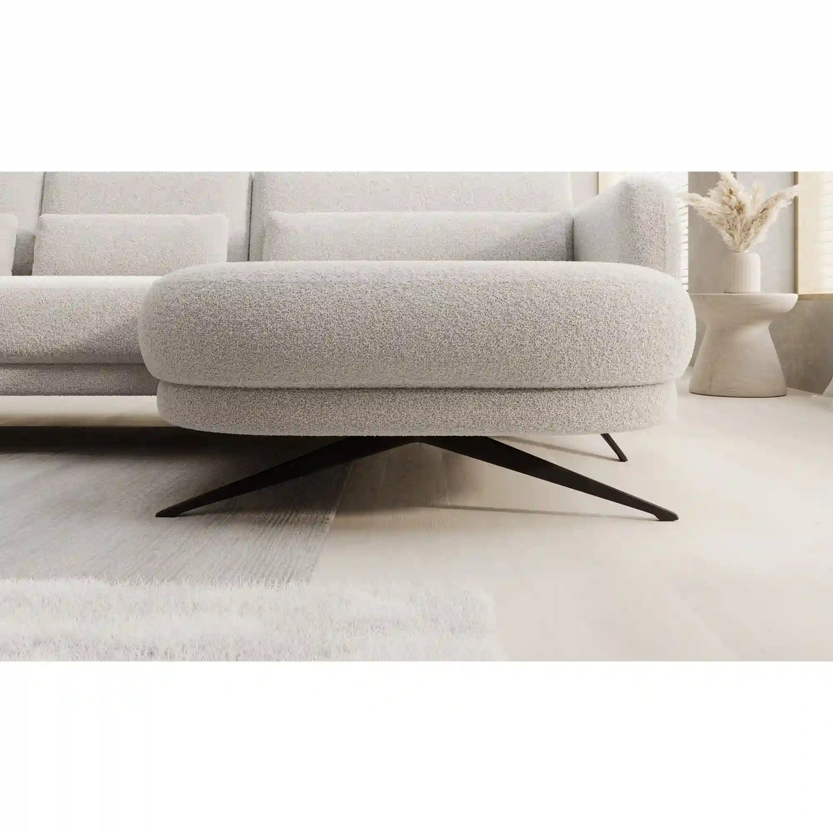Coltar ILUSIO XL, personalizabil materiale Gama Premium, cu reglaj electric si tetiere reglabile, 346x205x104 cm