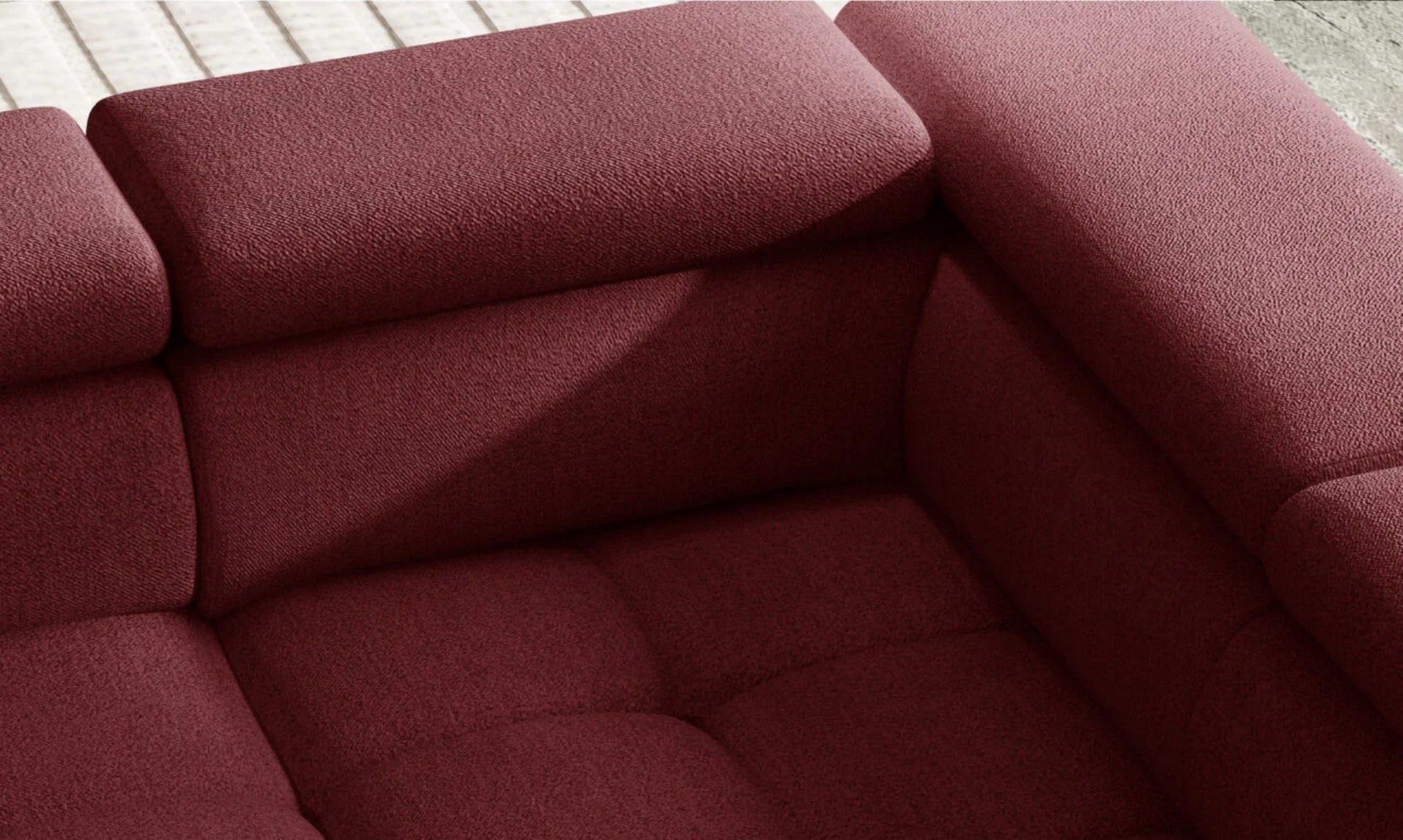 Coltar MAVEL L, personalizabil materiale Gama Oferta Avantaj, cu reglaj electric, 271x208x106 cm