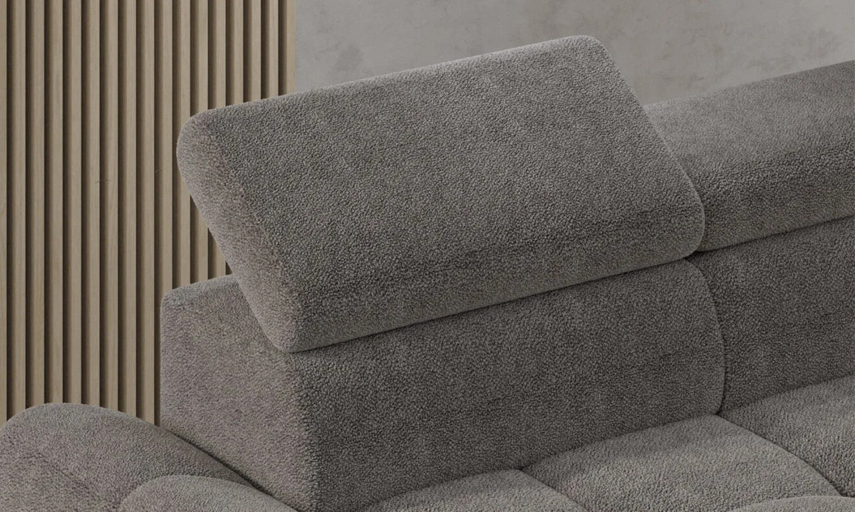 Coltar MAVEL S, personalizabil materiale Gama Oferta Avantaj, cu reglaj electric, 292x176x100 cm