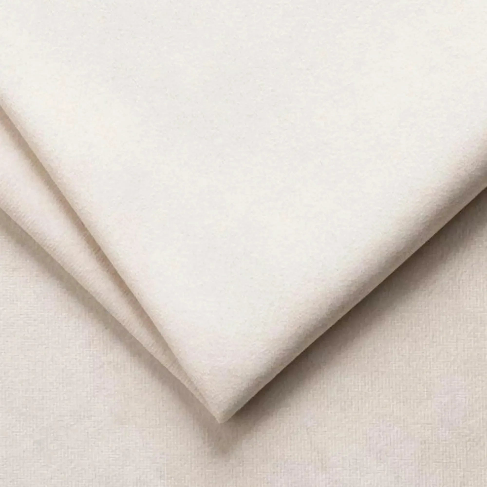 Coltar PALLADIO L, sezlong dreapta, stofa catifelata crem - Salvador 01, cu reglaj electric si tetiere reglabile, 320x220x99 cm