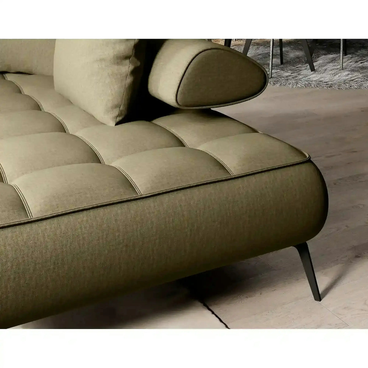 Coltar SELEDO L, personalizabil, cu reglaj electric, 268x224x88 cm