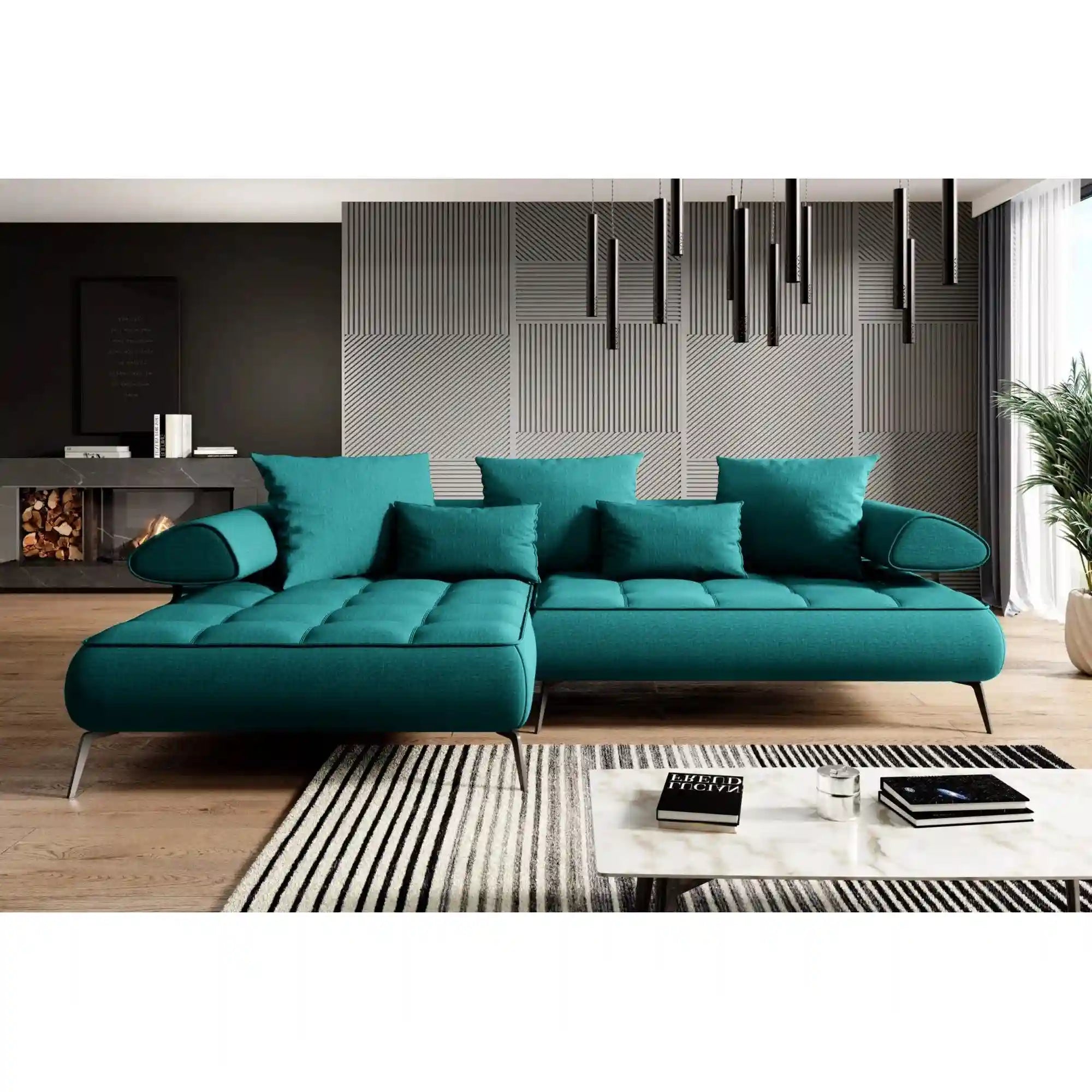 Coltar SELEDO MINI, personalizabil materiale gama Oferta Avantaj, cu reglaj electric, 280x190x84 cm