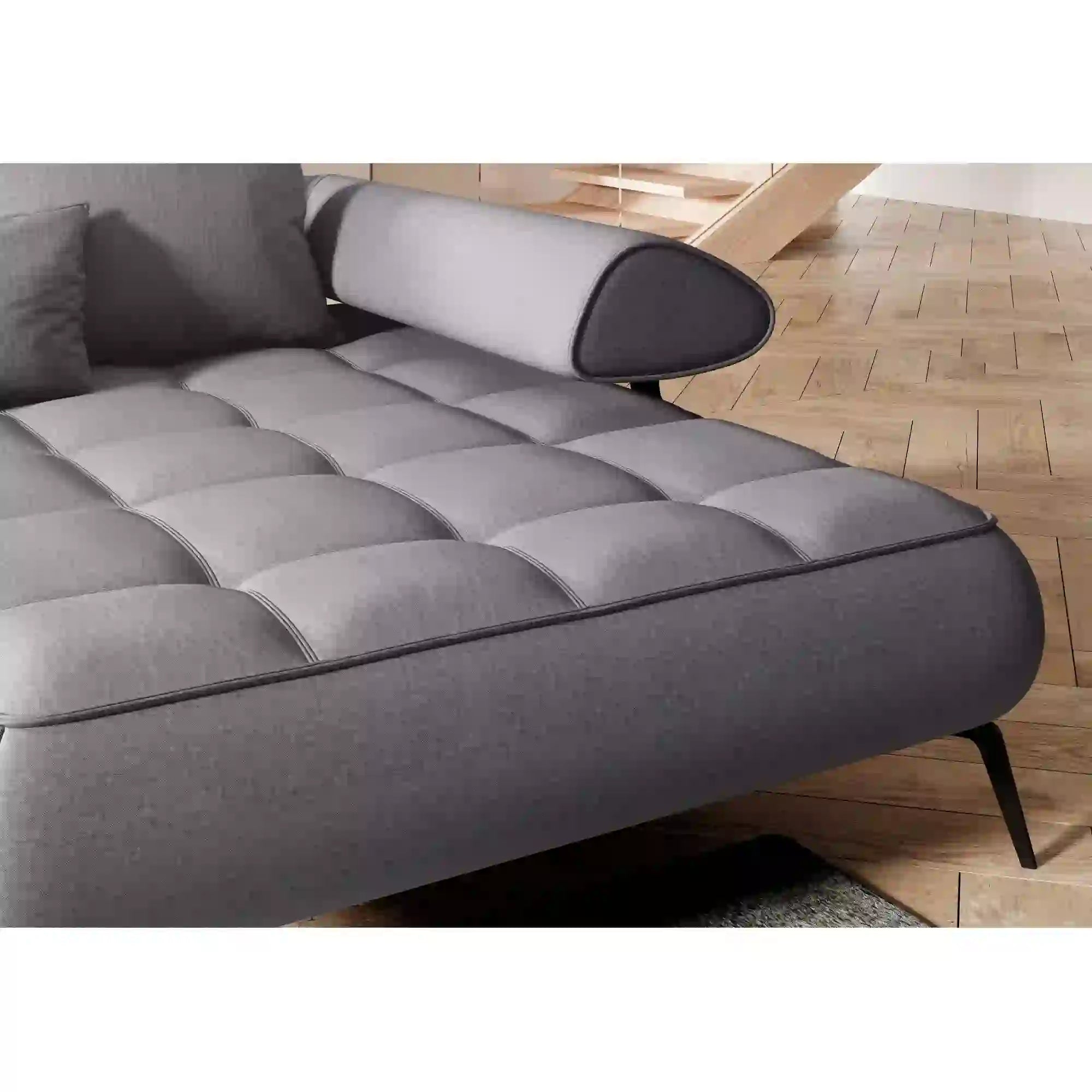 Coltar SELEDO XL, personalizabil materiale gama Oferta Avantaj, cu reglaj electric, 385x224x88 cm
