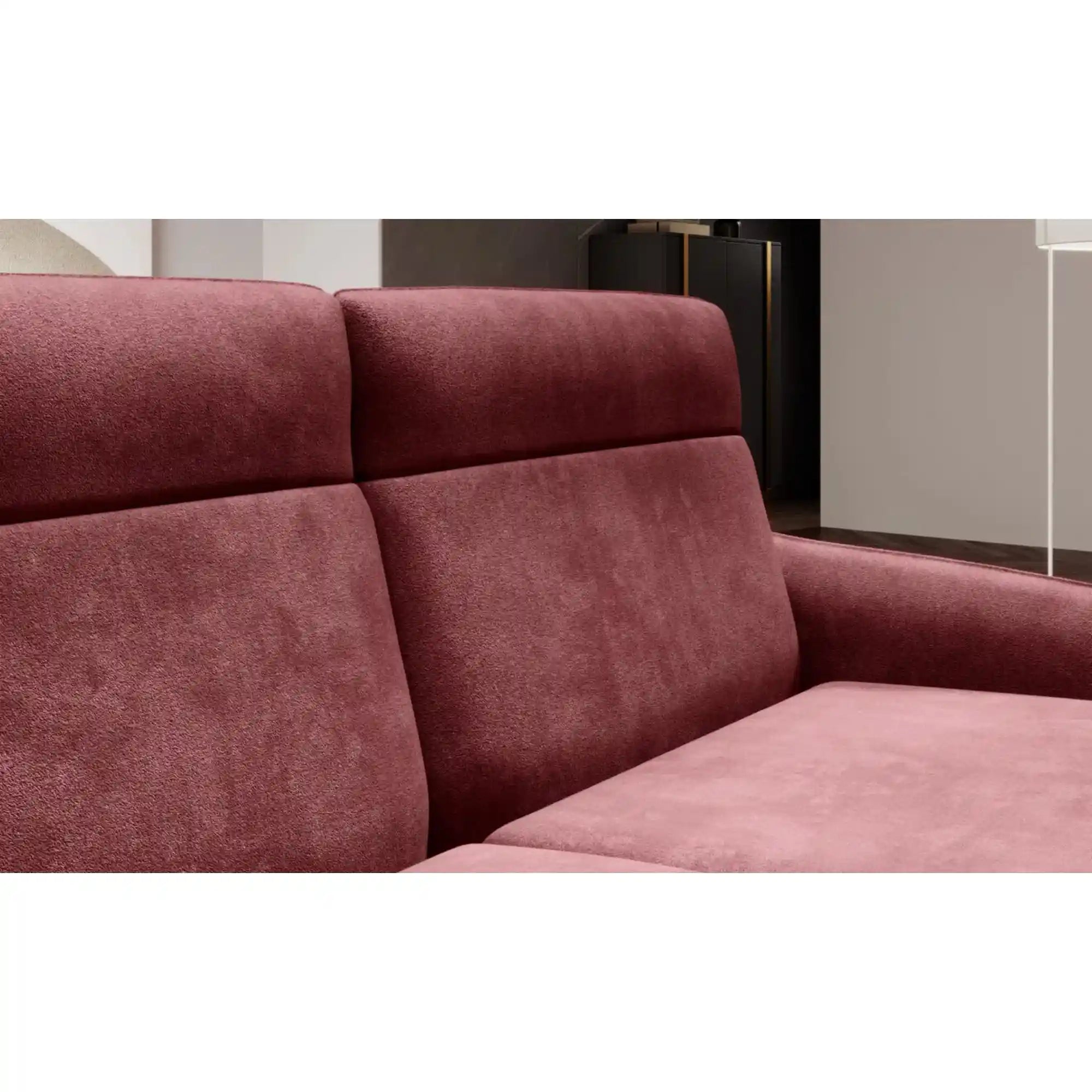 Coltar Stelvio, personalizabil materiale gama Premium, cu sistem recliner, 286x160x103 cm