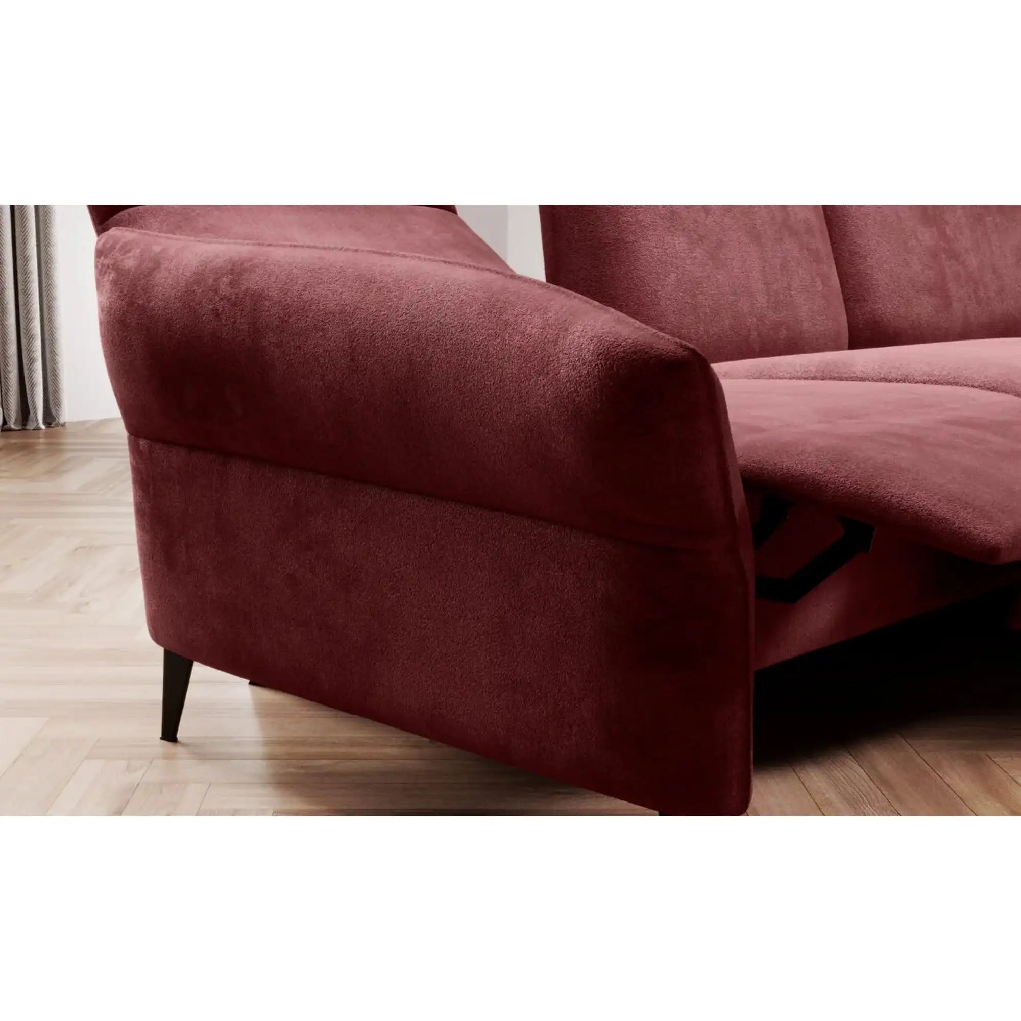 Coltar Stelvio, personalizabil materiale gama Premium, cu sistem recliner, 286x160x103 cm