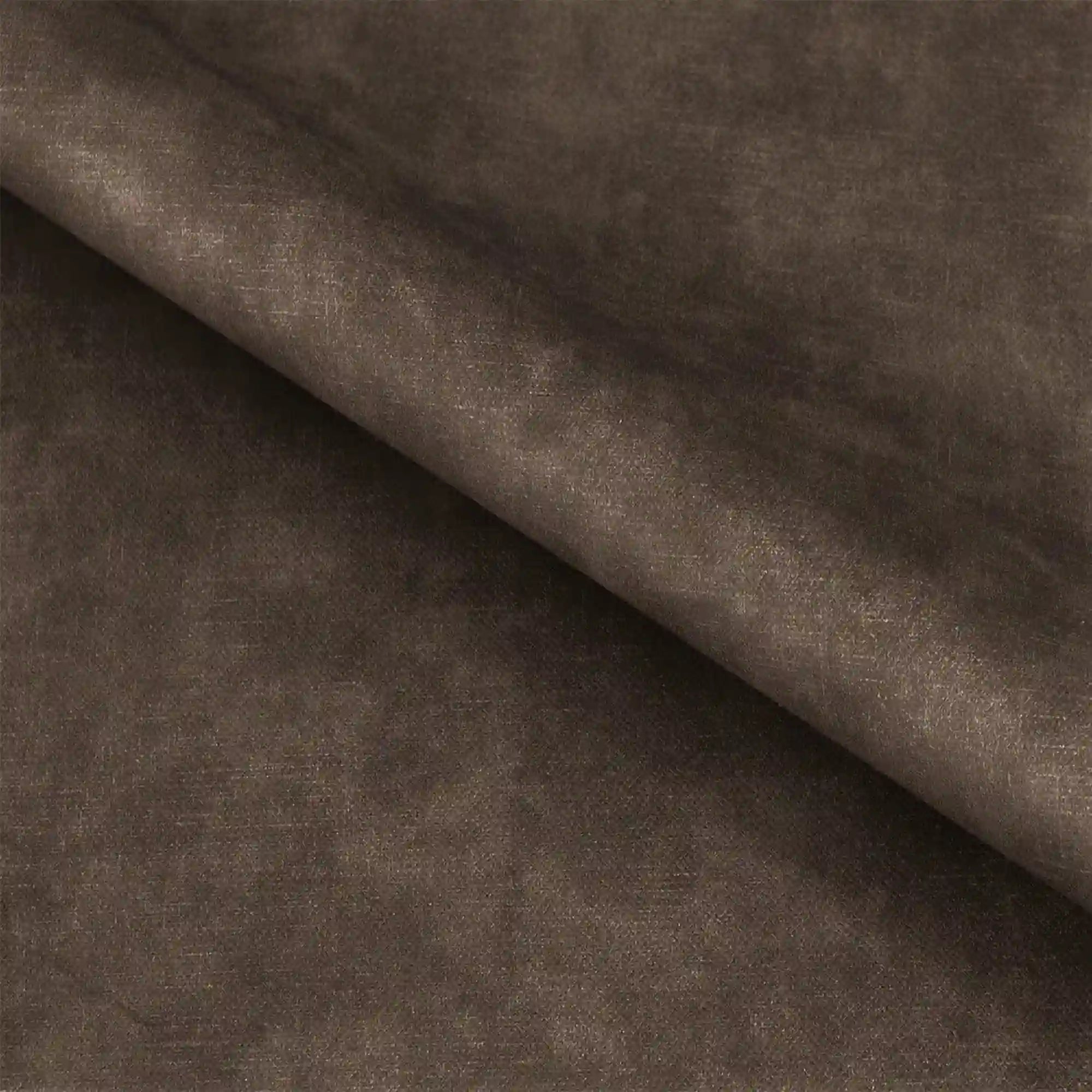 Coltar TIGA, sezlong dreapta, stofa catifelata maro - Terra 26, Gama Premium, cu reglaj electric, 286x207x77 cm