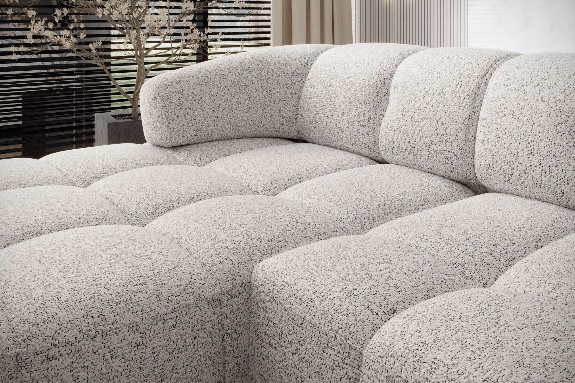 Coltar VELPA S, personalizabil materiale Gama Oferta Avantaj, cu reglaj electric, 284x183x79 cm