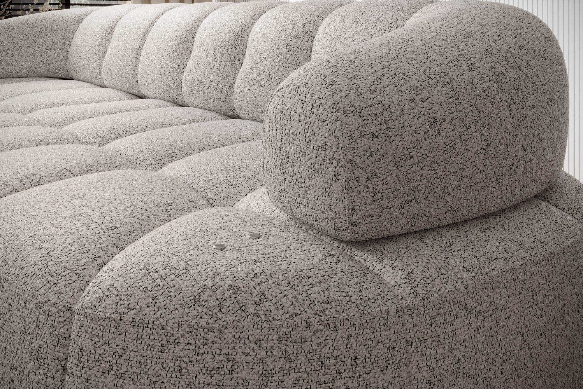 Coltar VELPA S, personalizabil materiale Gama Oferta Avantaj, cu reglaj electric, 284x183x79 cm