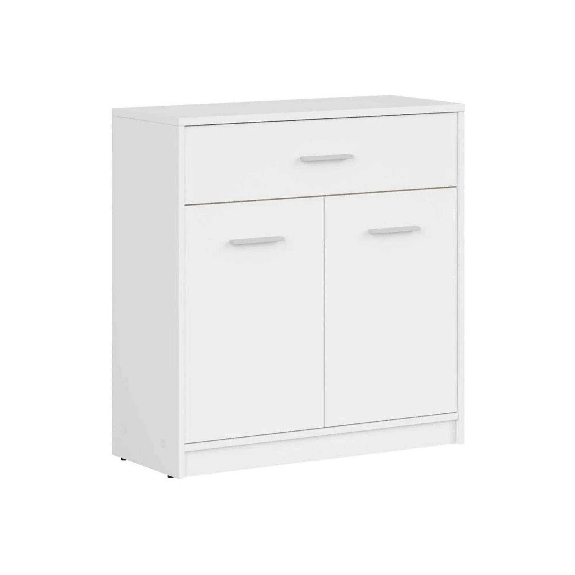 Comada NEPO PLUS, alb, PAL laminat, 80x34x84 cm