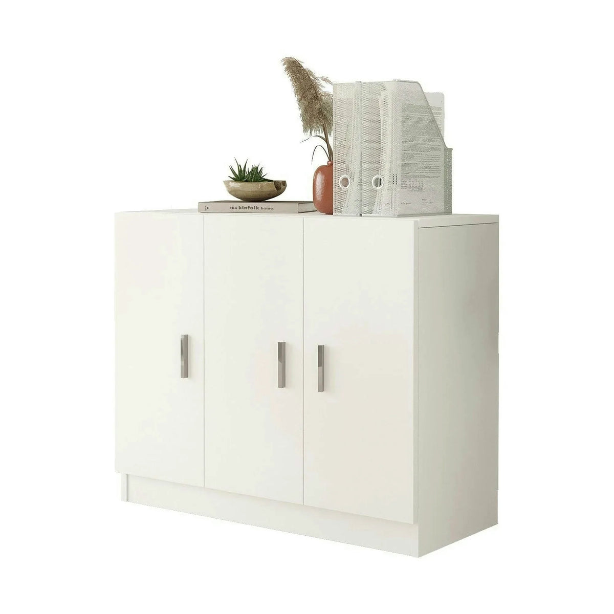 Comoda 956LCS1503, alb, PAL melaminat, 89x38x74 cm