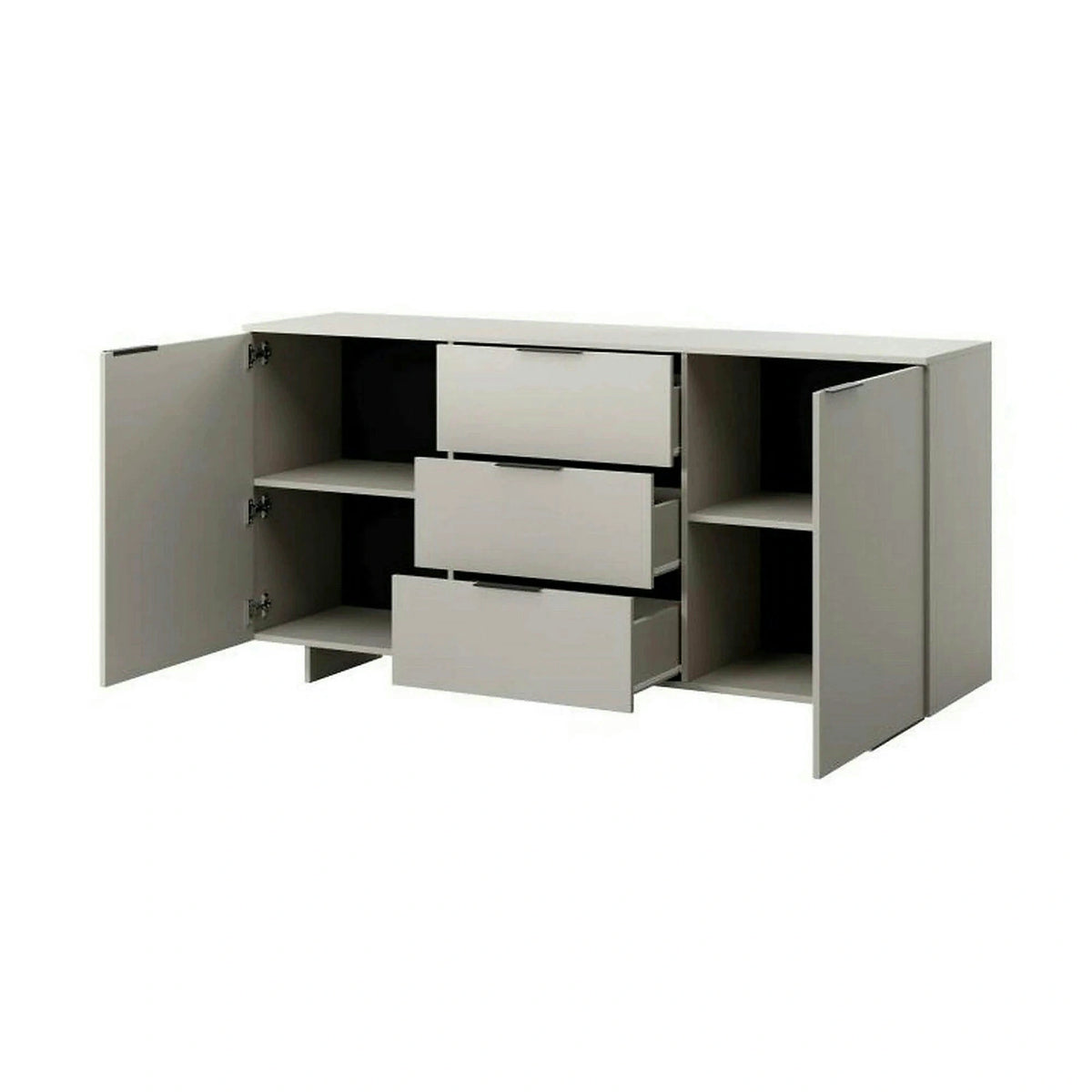 Comoda ALMA, casmir, PAL laminat, 180x42x90 cm